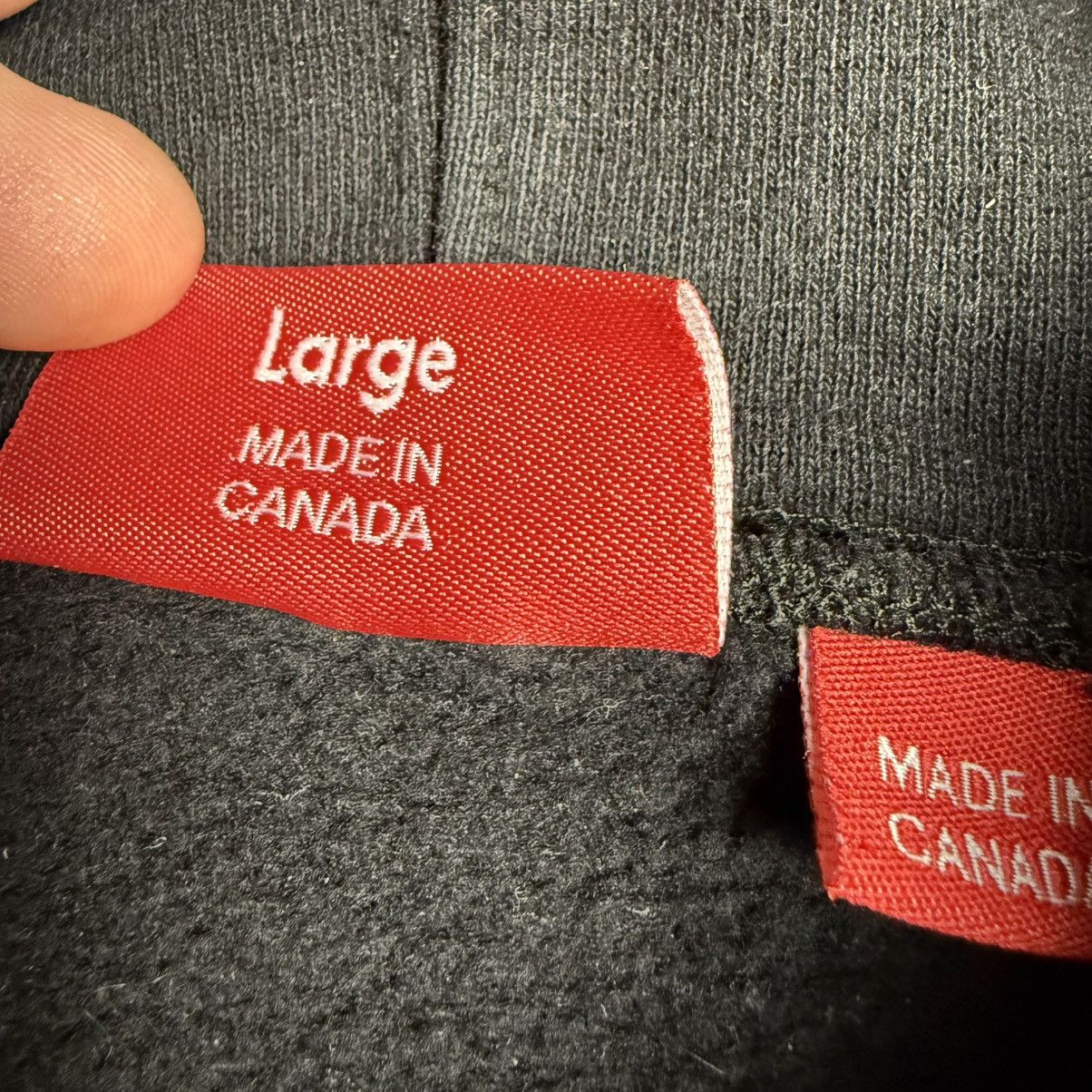 Supreme Supreme Corner Label ‘Black’ Hoodie Size US L / EU 52-54 / 3 - 6 Thumbnail