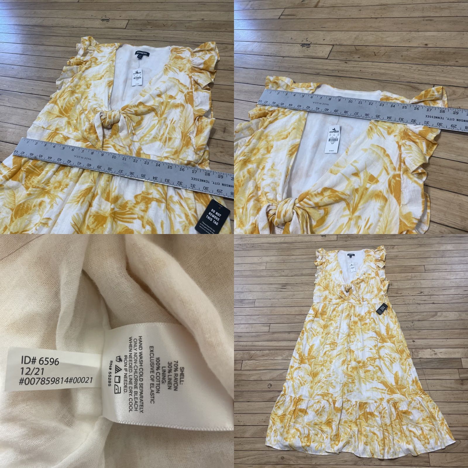 Express Express Dress Shirt Size XL / US 12-14 / IT 48-50 - 9 Thumbnail