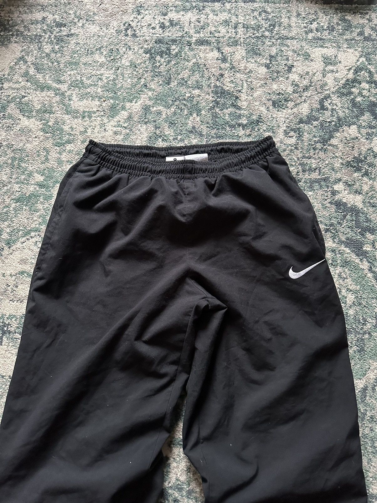 Nike × Skepta VINTAGE NIKE TN SKEPTA STYLE NYLON TRACK PANTS Y2K S Size US 31 - 3 Thumbnail