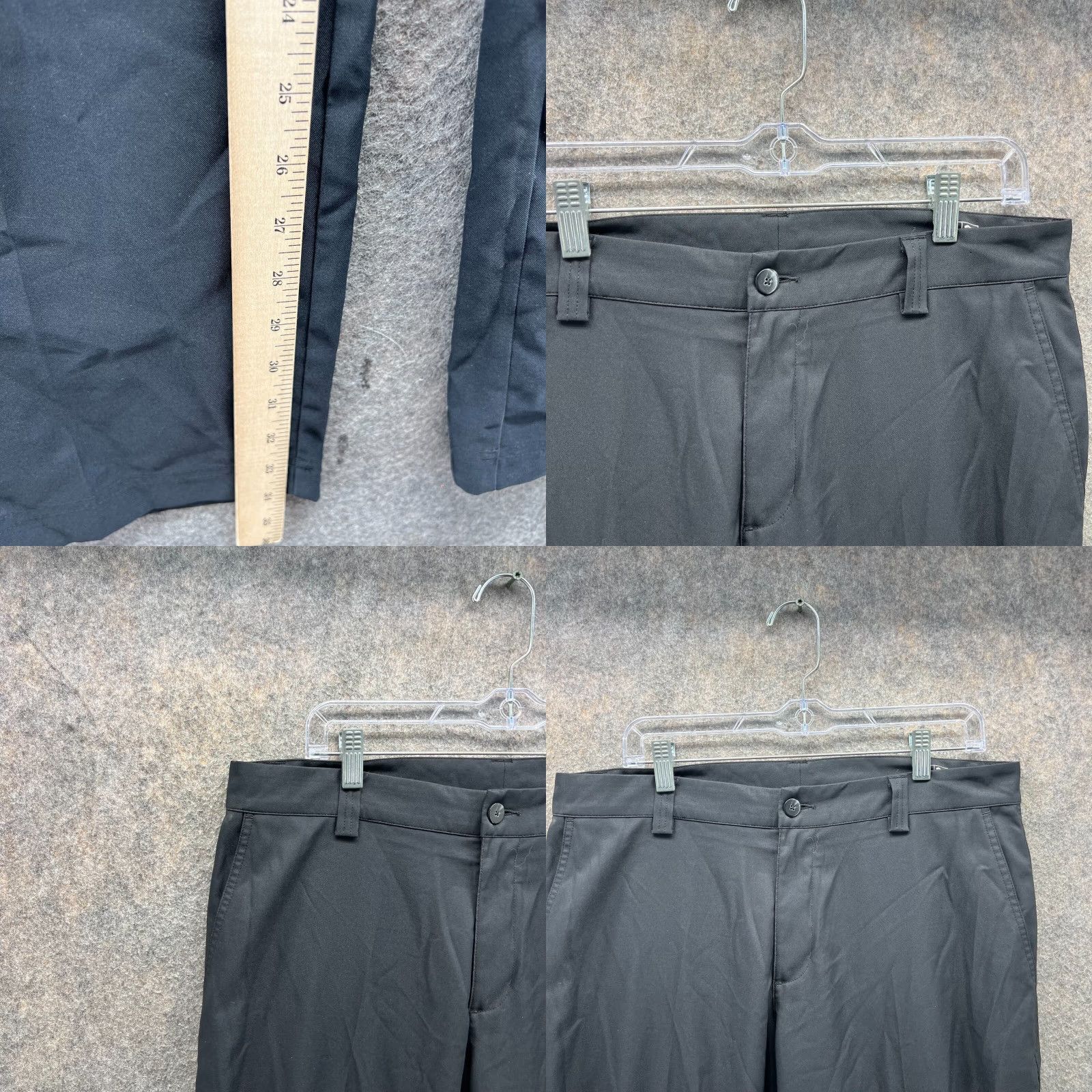Adidas Adidas Pants Men 34x34 Black Chino Pleated Trousers Vintage Comfort Klimalite Straight Leg Casual Office Size US 34 / EU 50 - 8 Thumbnail