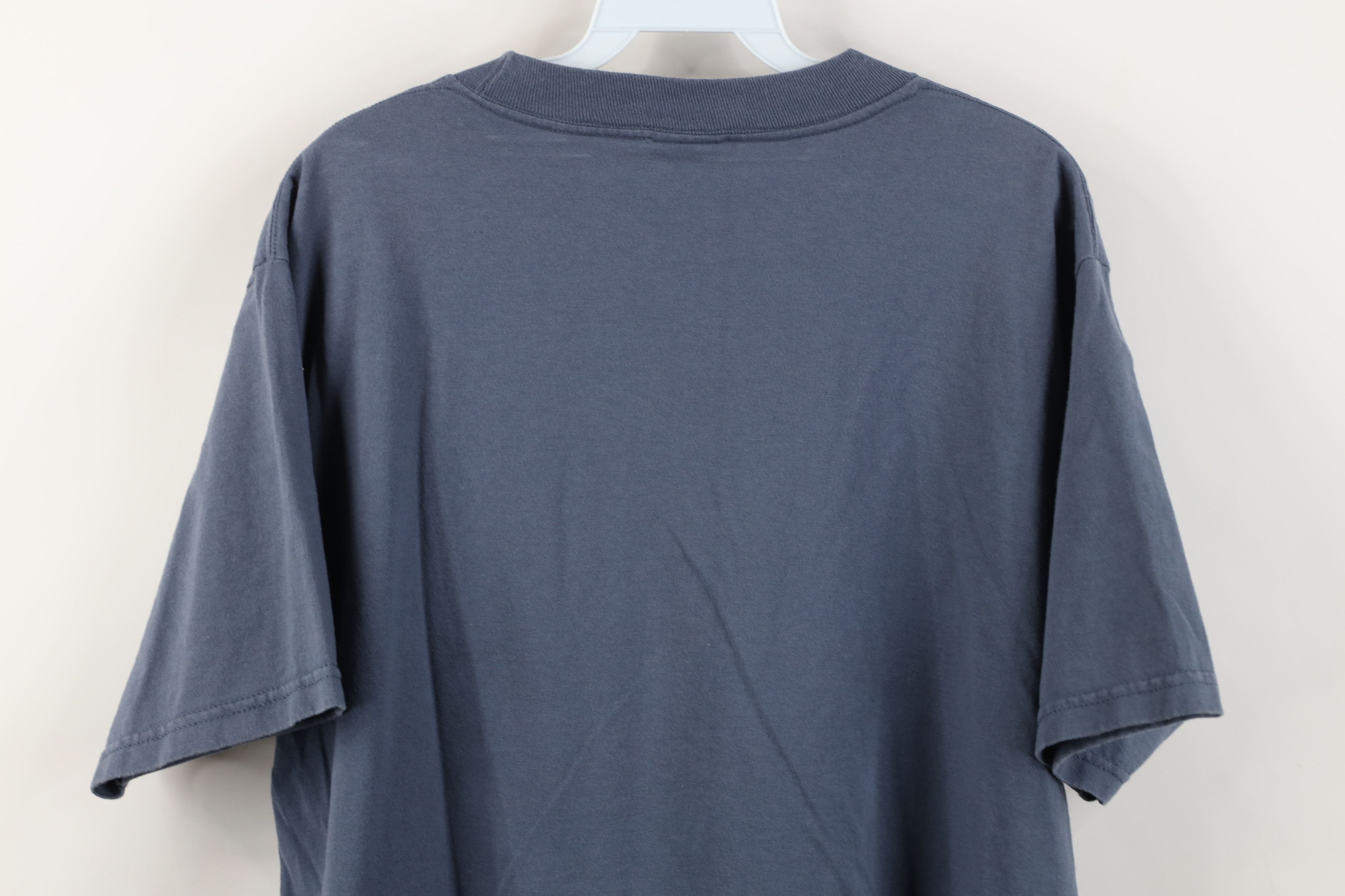 Vintage Vintage 90s Streetwear New York T-Shirt Blue USA Cotton Size US L / EU 52-54 / 3 - 14 Thumbnail