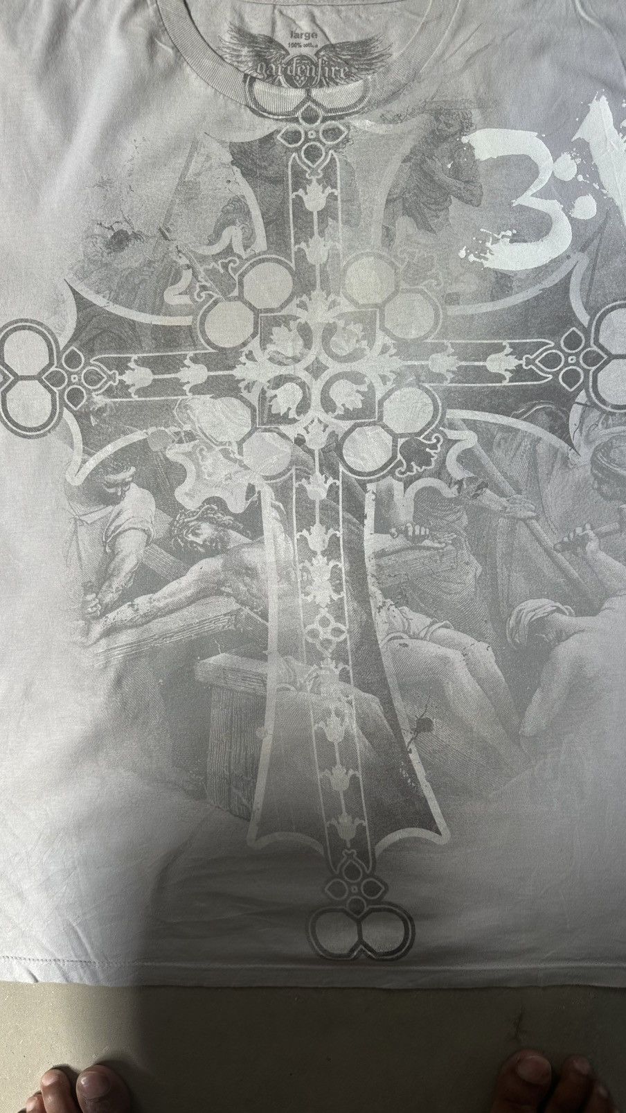 Garden GARDEN FIRE AFFLICTION TEE Size US L / EU 52-54 / 3 - 2 Thumbnail