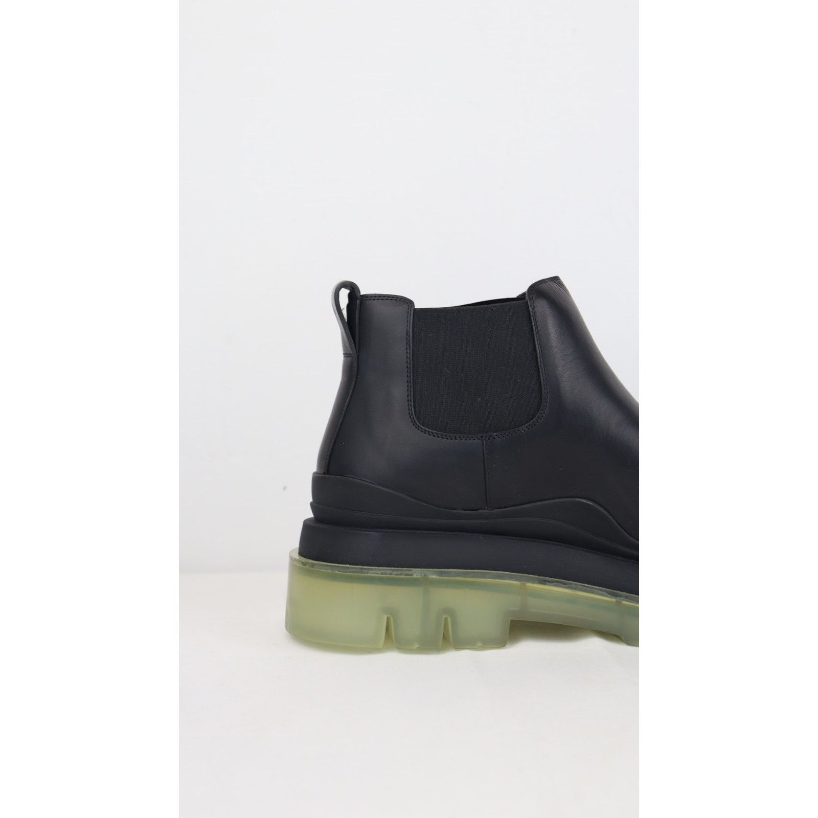Bottega Veneta o1rshd1 Military Calf Rubber Sole Boots in Black Size US 11.5 / EU 44-45 - 7 Thumbnail