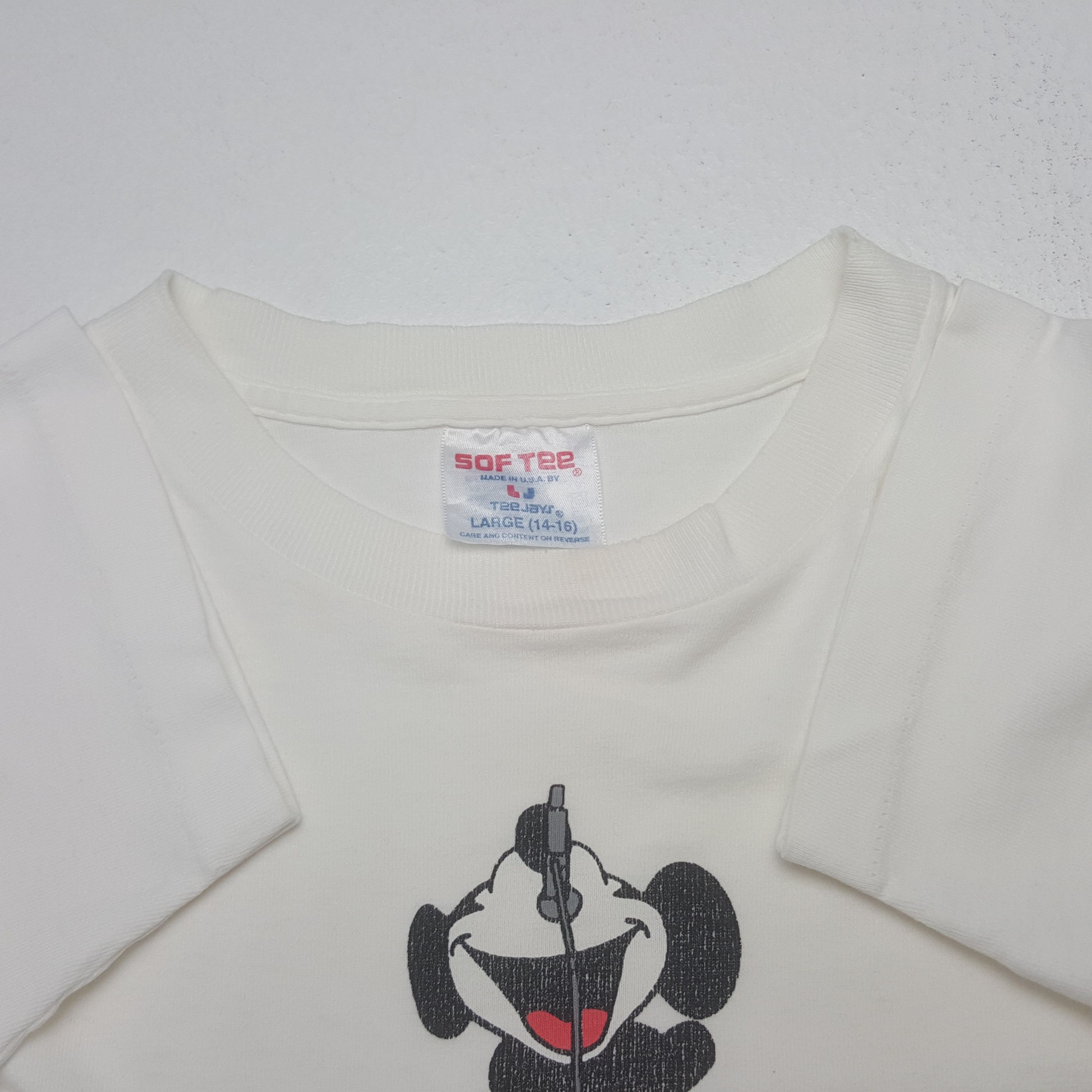 Vintage Vintage Mickey Mouse American Cartoon Tshirt C319N53 Size US XS / EU 42 / 0 - 4 Thumbnail