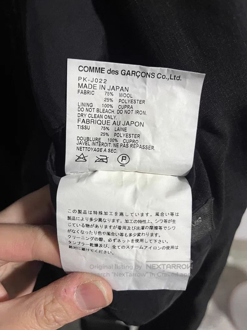 Comme des Garcons Comme Des Garcons Rubber Button Long Coat Size US XS / EU 42 / 0 - 6 Thumbnail