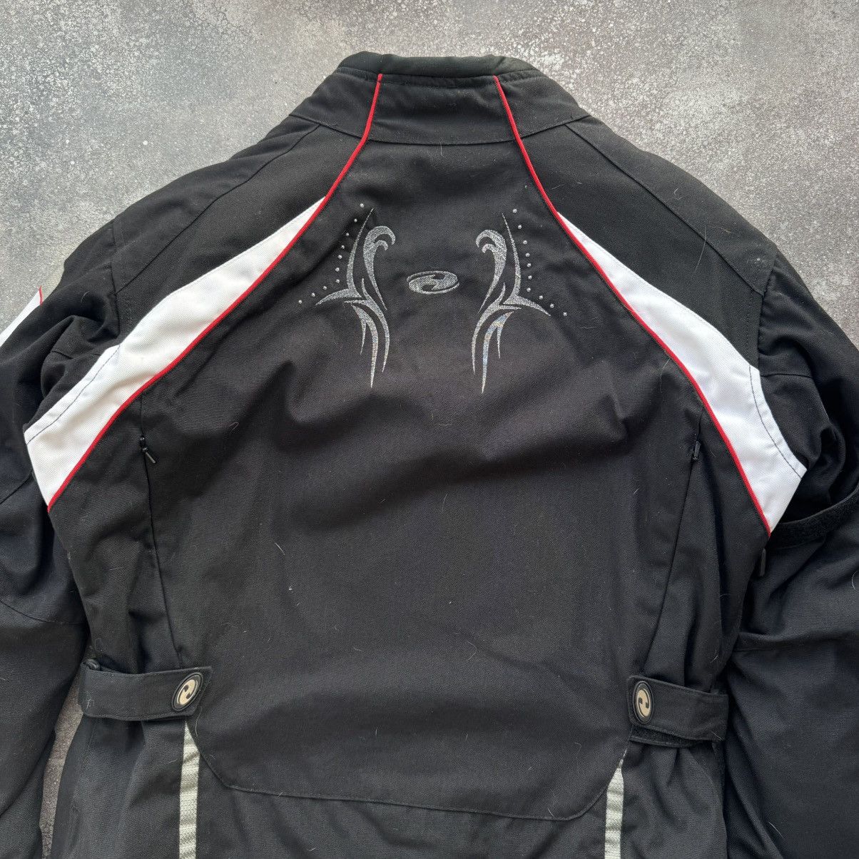 If Six Was Nine × Japanese Brand × Vintage Tribal Logo Vintage Y2K Motorcycle Jacket Size XL / US 12-14 / IT 48-50 - 14 Thumbnail