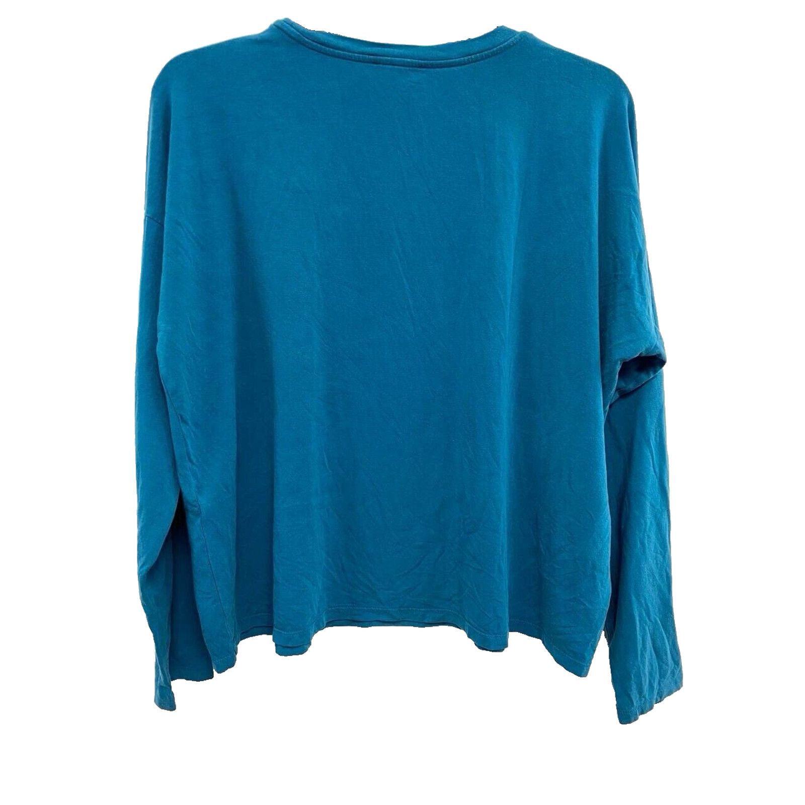 Eileen Fisher Eileen Fisher tencel Blue Long fit Blouse Top Size M A000702 Size M / US 6-8 / IT 42-44 - 2 Thumbnail
