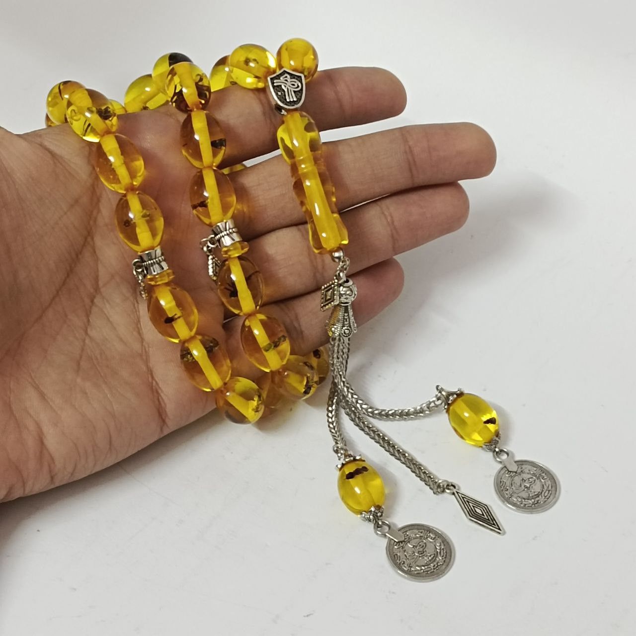 Other Rare amber-style Islamic prayer beads insect inclusions Size ONE SIZE - 10 Thumbnail