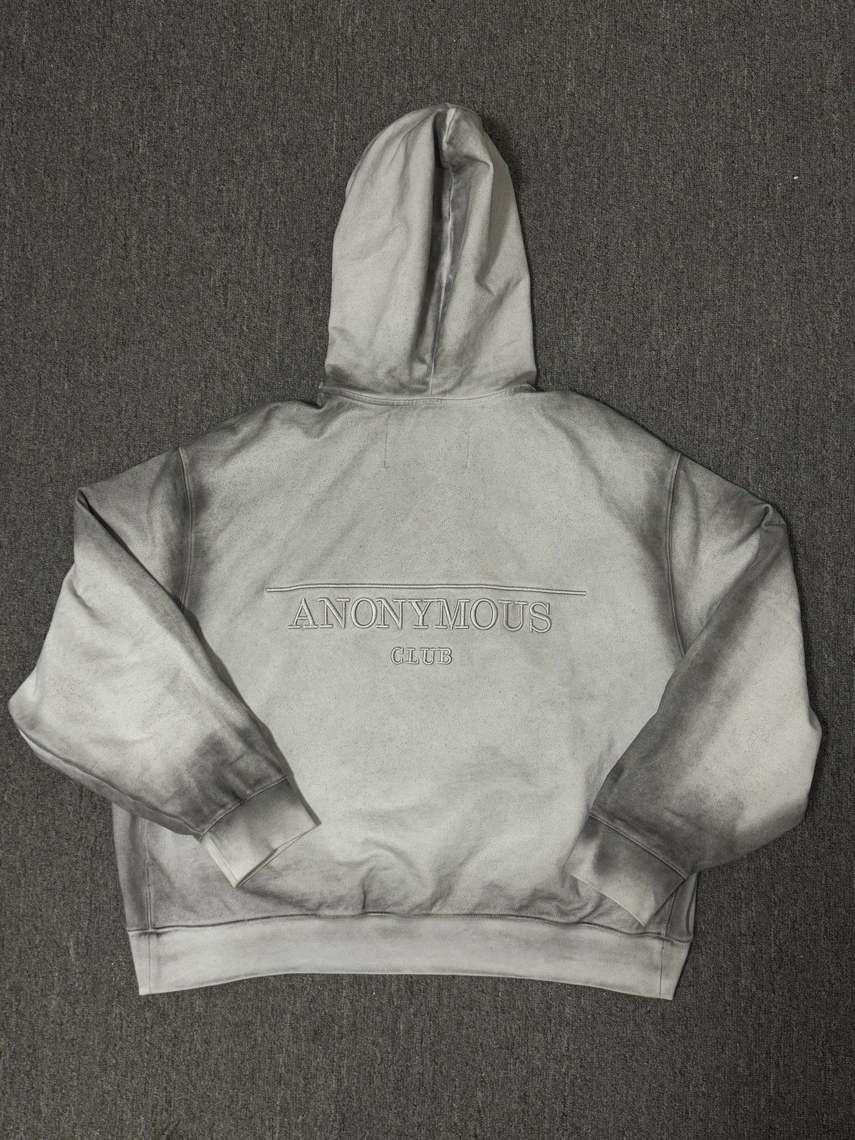 Anonymous Club Anonymous Club 24 dirty white hoodie Size US M / EU 48-50 / 2 - 6 Thumbnail