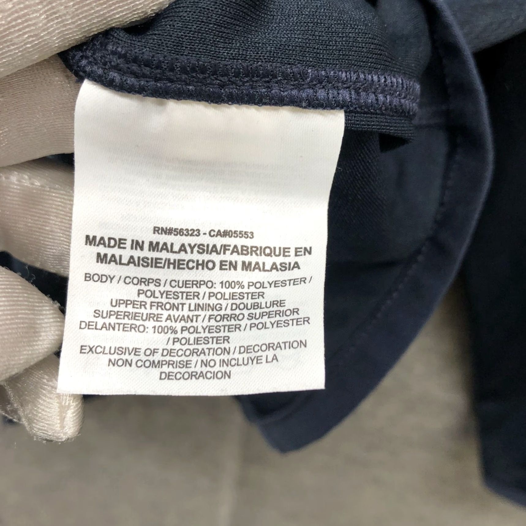 Nike Nike Track Jacket Shirt Mens L Navy Lightweight Full Zip Sweatshirt Dri-FIT Activewear Size US L / EU 52-54 / 3 - 6 Thumbnail