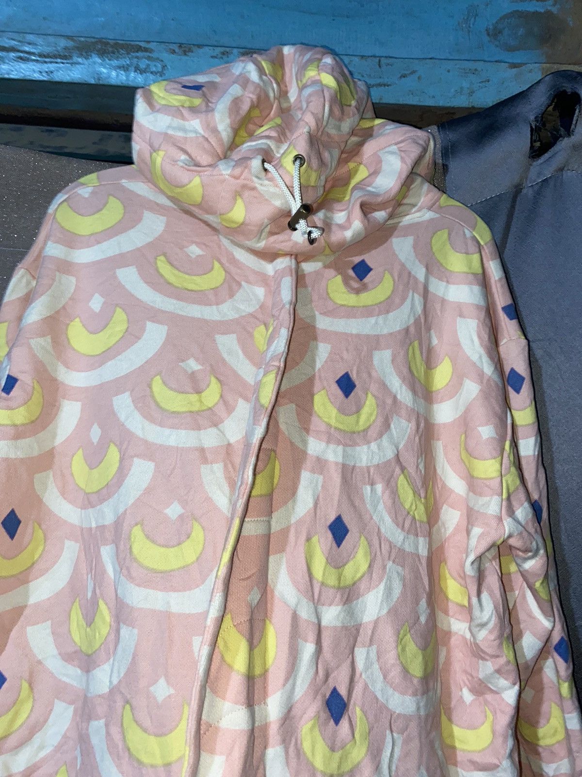 Issey Miyake × Ne-Net × Yohji Yamamoto Archive Nenet hoodie koi inspired with dorsal fin Size US L / EU 52-54 / 3 - 3 Thumbnail