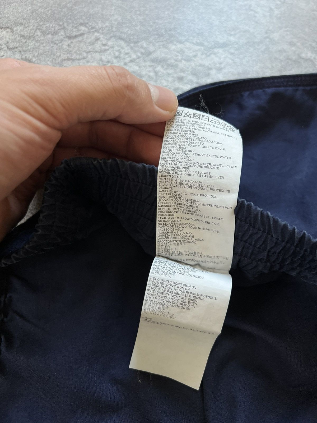 Maison Margiela MM6 Maison Margiela Blue Tapered Pants Cropped Joggers Sz 46 Size 32" / US 10 / IT 46 - 9 Thumbnail