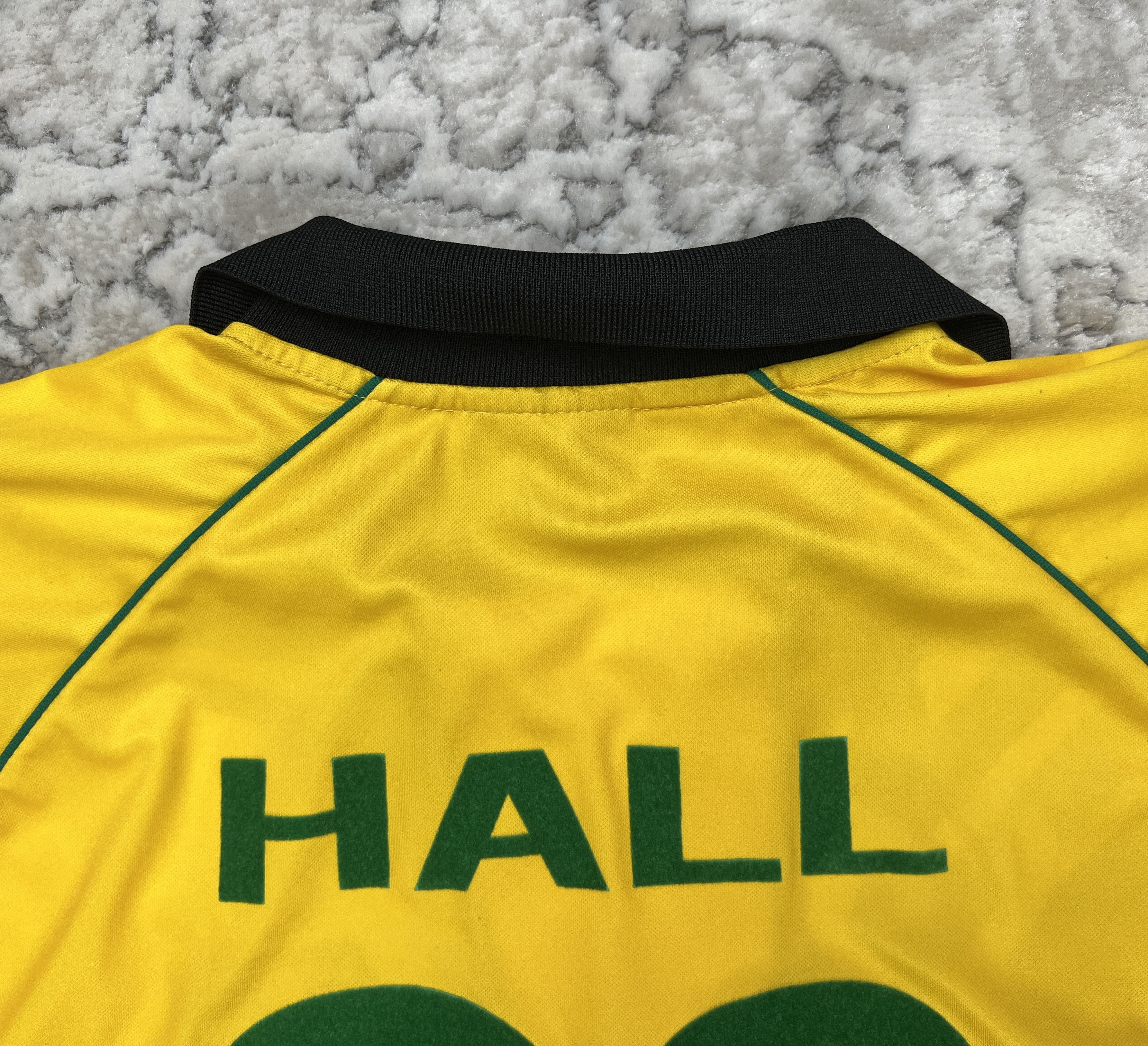 Kappa Vintage Jamaica Kappa Home Jersey 1998 World Cup "Hall 22" Size US L / EU 52-54 / 3 - 12 Thumbnail