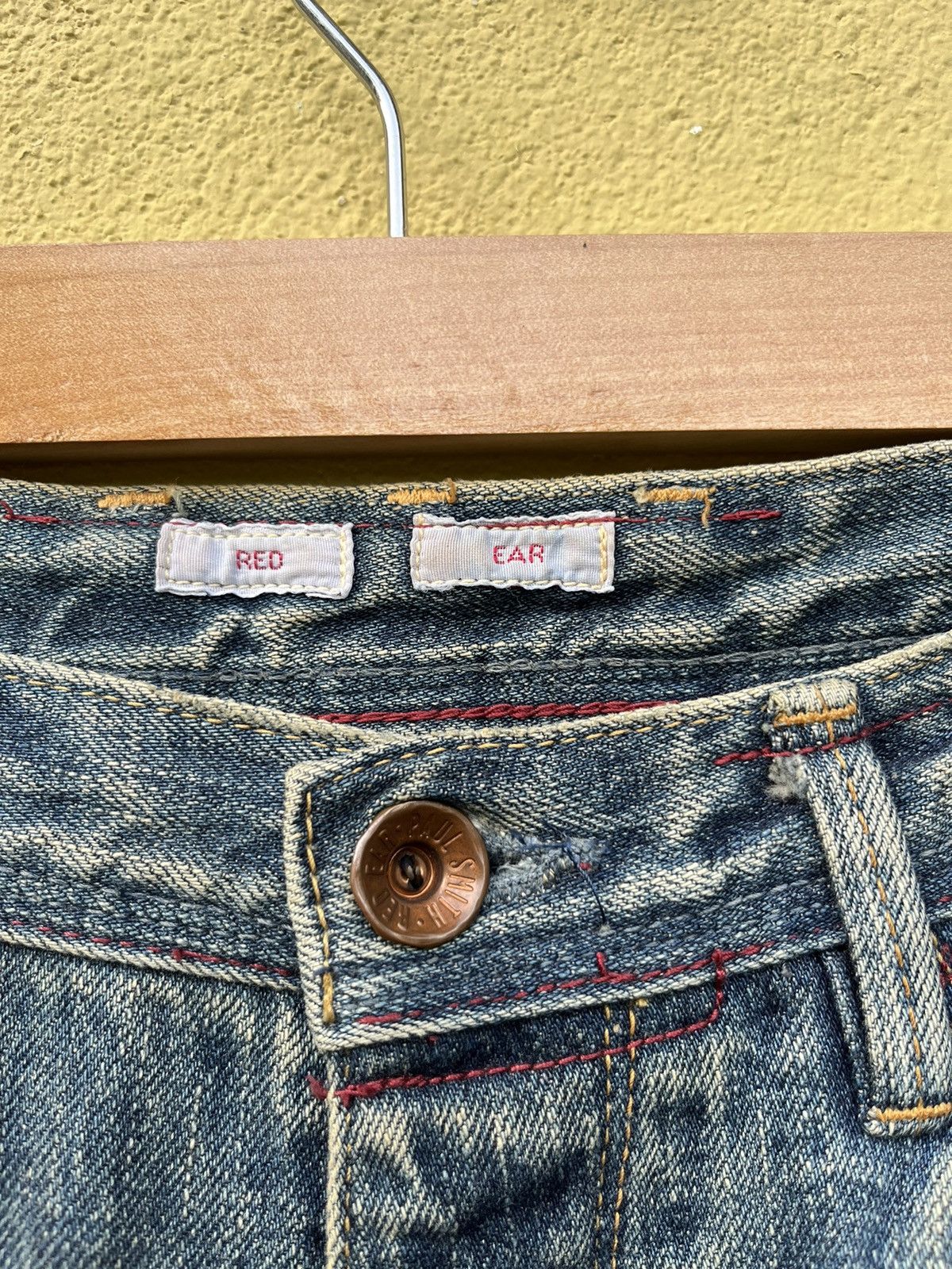 Paul Smith × Paul Smith Red Ear Distressed paul smith red ear jeans Size US 34 / EU 50 - 10 Thumbnail