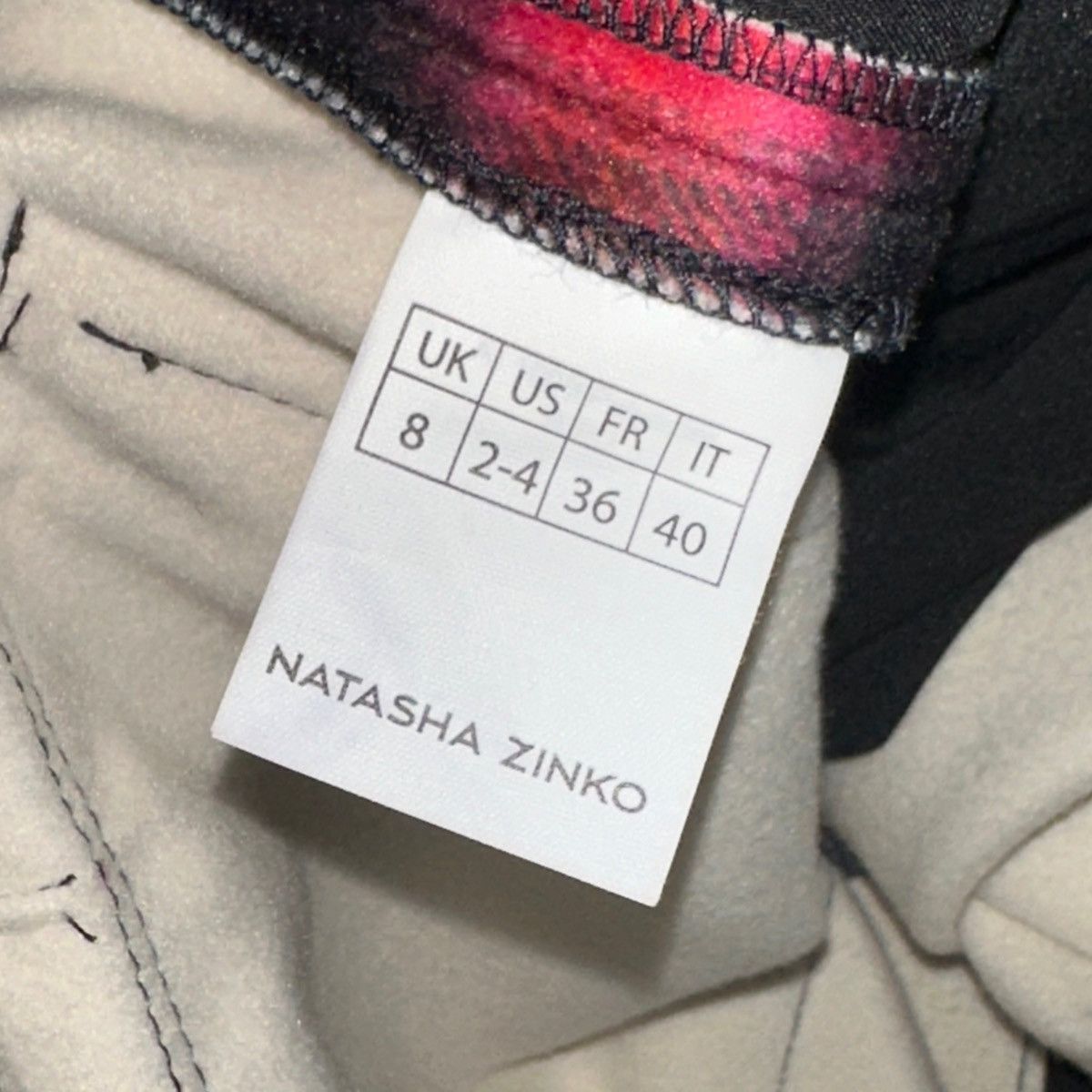 Natasha Zinko $1.2k plaid wide leg baggy trouser Size US 30 / EU 46 - 5 Thumbnail