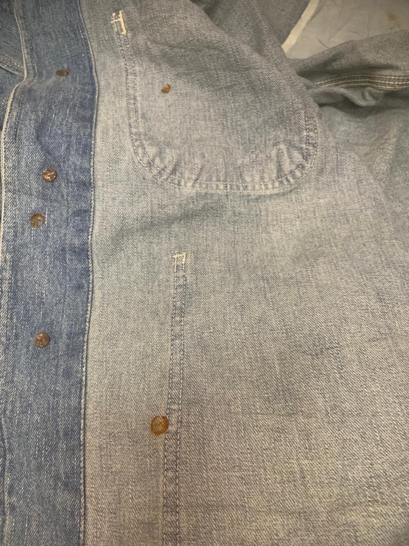 Vintage Vintage Collins Chore Denim Jackets Size US L / EU 52-54 / 3 - 8 Thumbnail