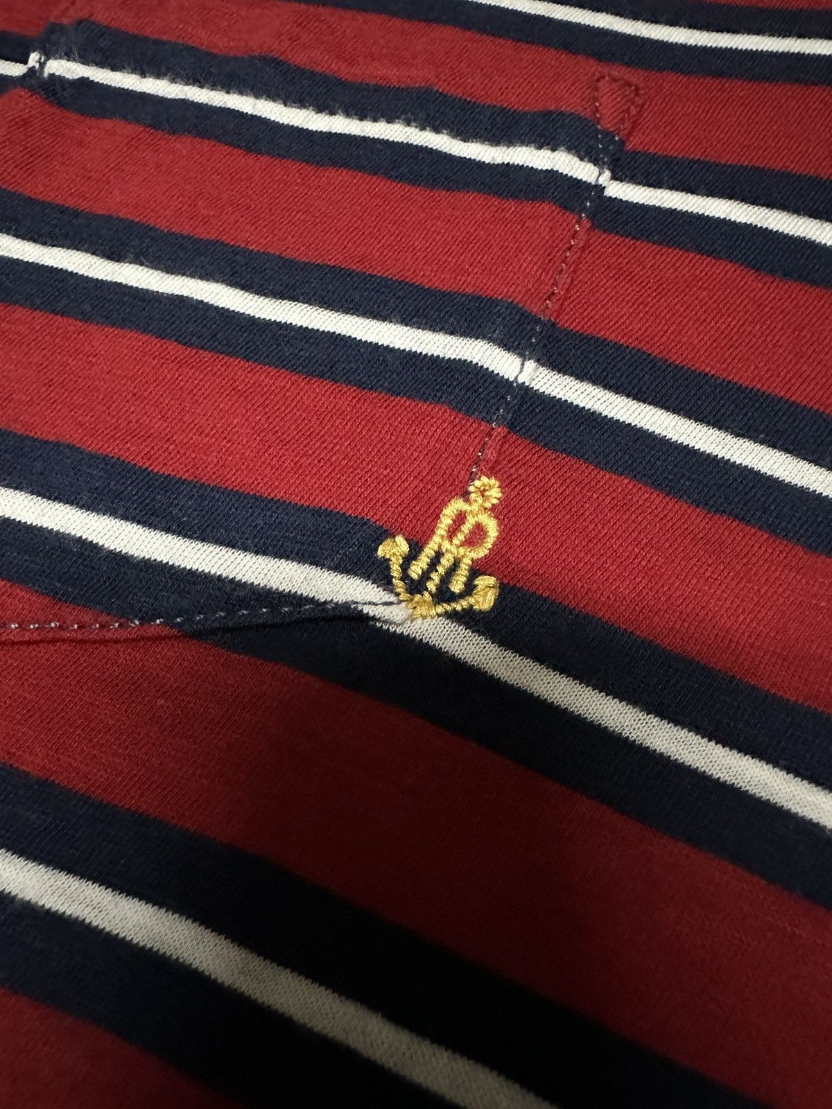 Polo Ralph Lauren POLO RALPH LAUREN STRIPE POCKET T SHIRT Size US S / EU 44-46 / 1 - 3 Thumbnail