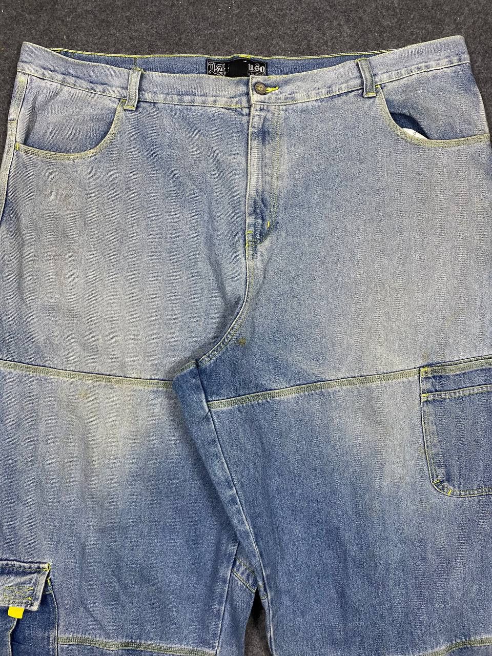 Japanese Brand vintage soul usa baggy denim nice design Size US 44 / EU 60 - 10 Thumbnail