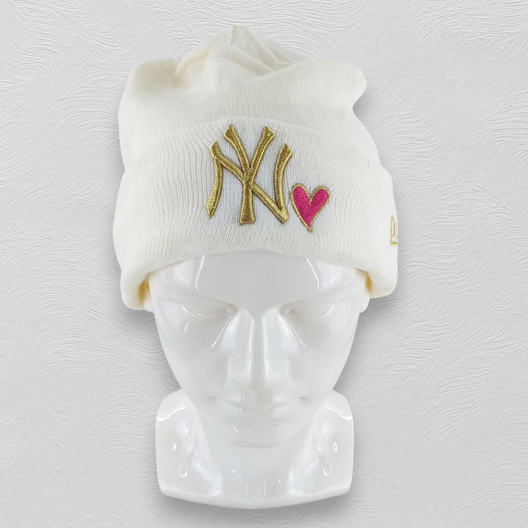 Japanese Brand NY New Era Logo Embroidery Snow Cap Hat Beanie BN472 Size ONE SIZE - 1 Thumbnail