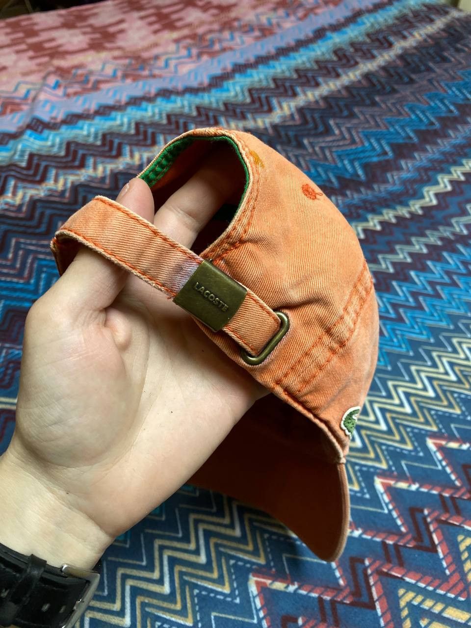 Lacoste × Vintage LACOSTE vintage cap Size ONE SIZE - 3 Thumbnail