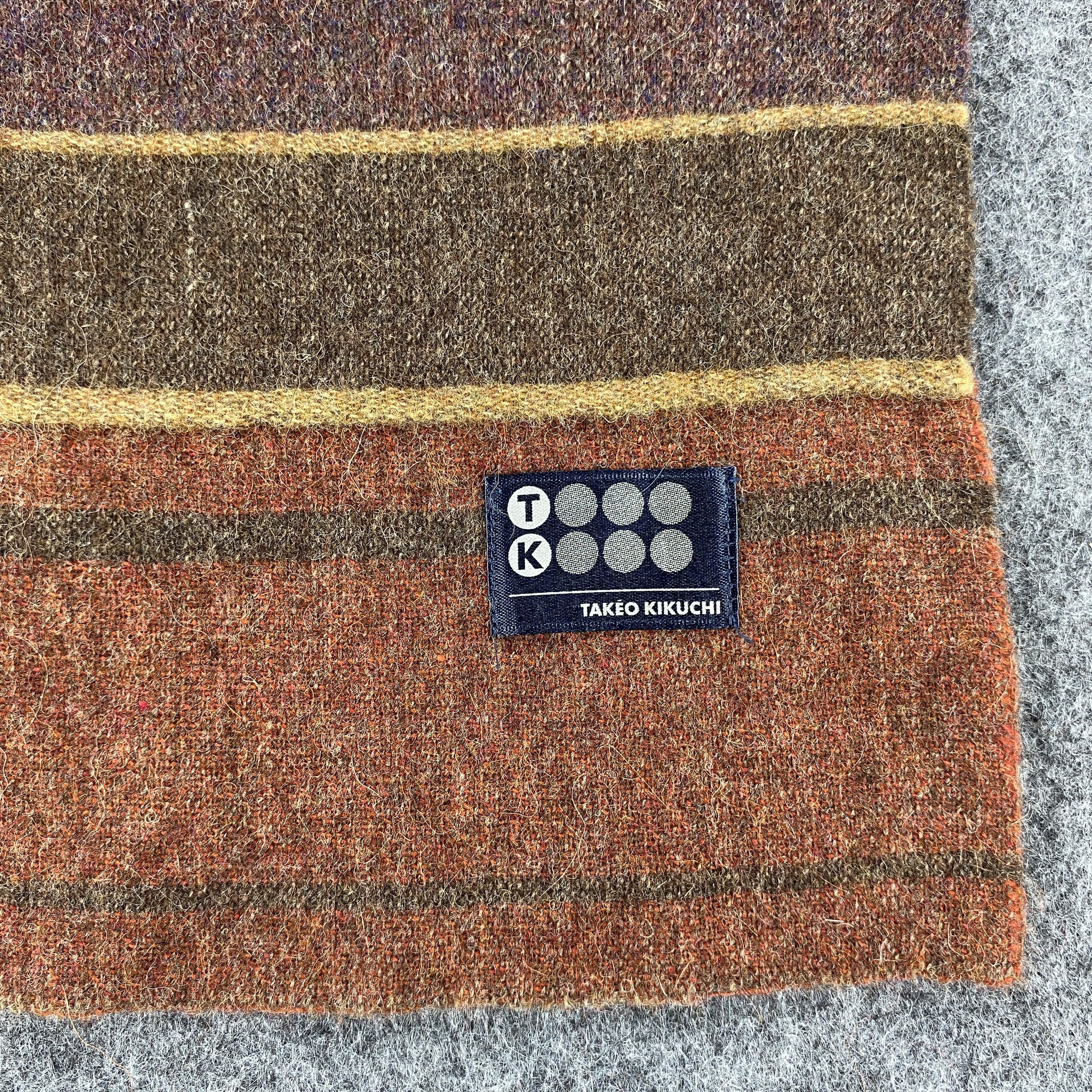 Takeo Kikuchi × Vintage Takeo Kikuchi Scarf # Muffler # Neckwear # D522 Size ONE SIZE - 2 Thumbnail