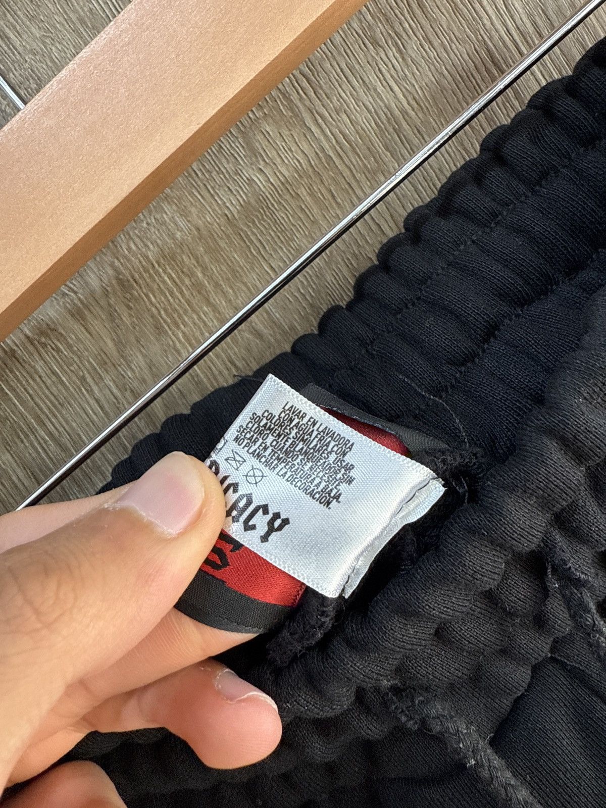 LOST INTRICACY Lost Intricacy Black Sweatpants Size US 32 / EU 48 - 8 Thumbnail