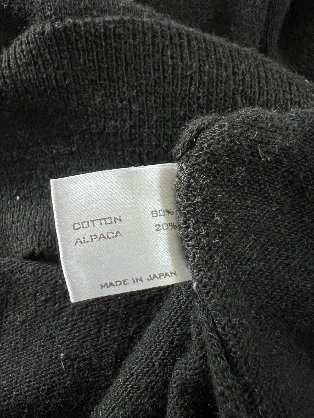 Number (N)ine 2000s Number (N)ine Off Shoulder Button Alpaca Knit Sweater Size US M / EU 48-50 / 2 - 13 Thumbnail