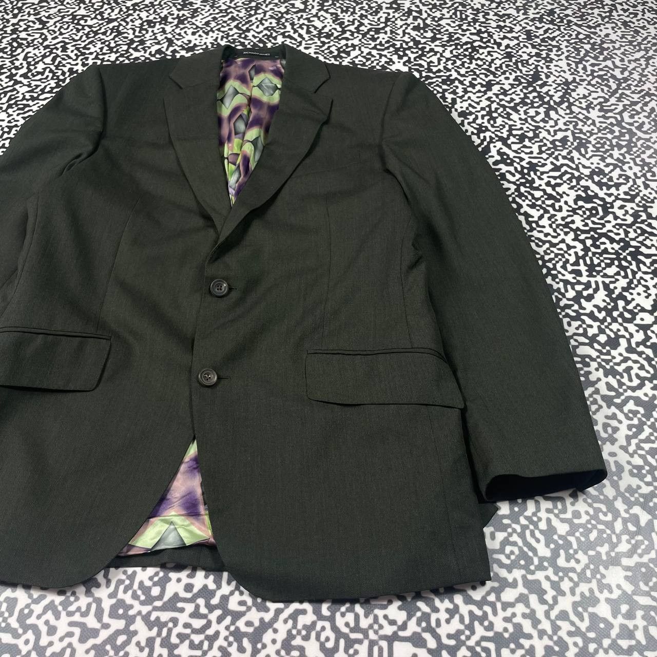 Richard James Vintage Y2K Richard James Luxury Casual Wool Blazer Size 38S - 8 Thumbnail