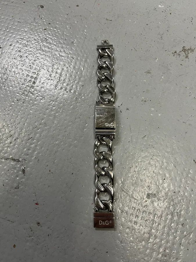 Dolce & Gabbana 2000s Dolce & Gabbana Stainless Steel Bracelet Size ONE SIZE - 2 Thumbnail
