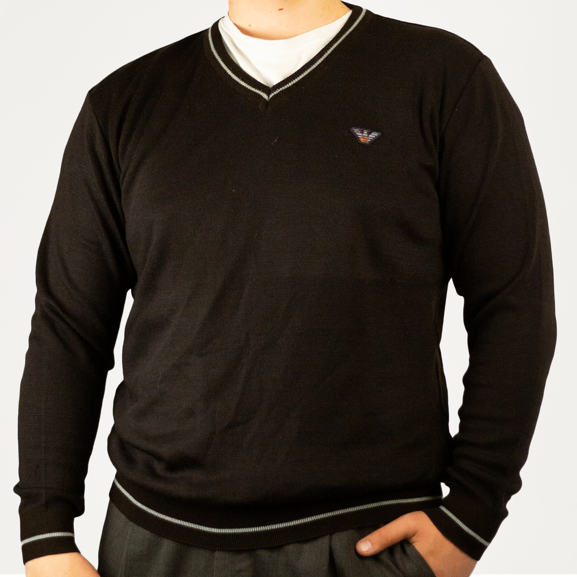 Giorgio Armani Giorgio Armani classic sweater Size US L / EU 52-54 / 3 - 2 Thumbnail