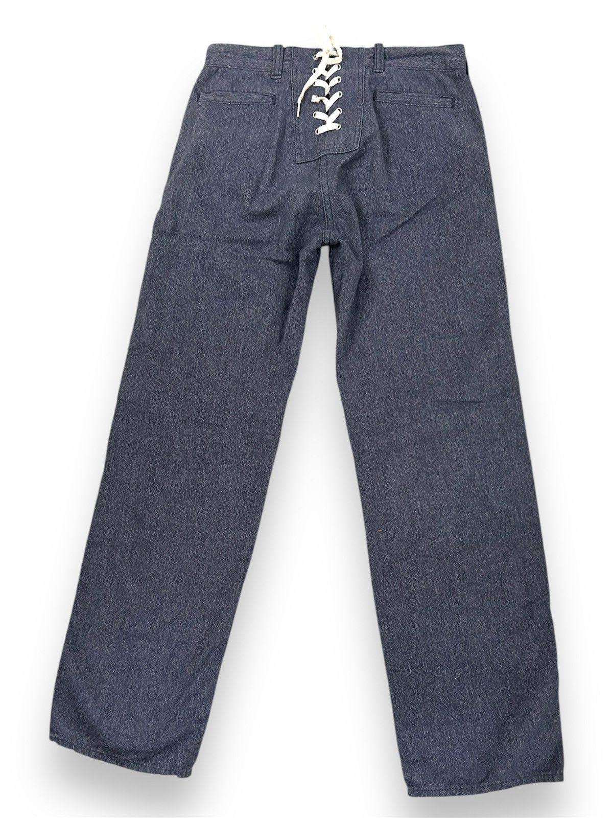 Japanese Brand × Men's Wearhouse Warehouse Co Sailor Pants Denim Union Made Size US 30 / EU 46 - 3 Thumbnail