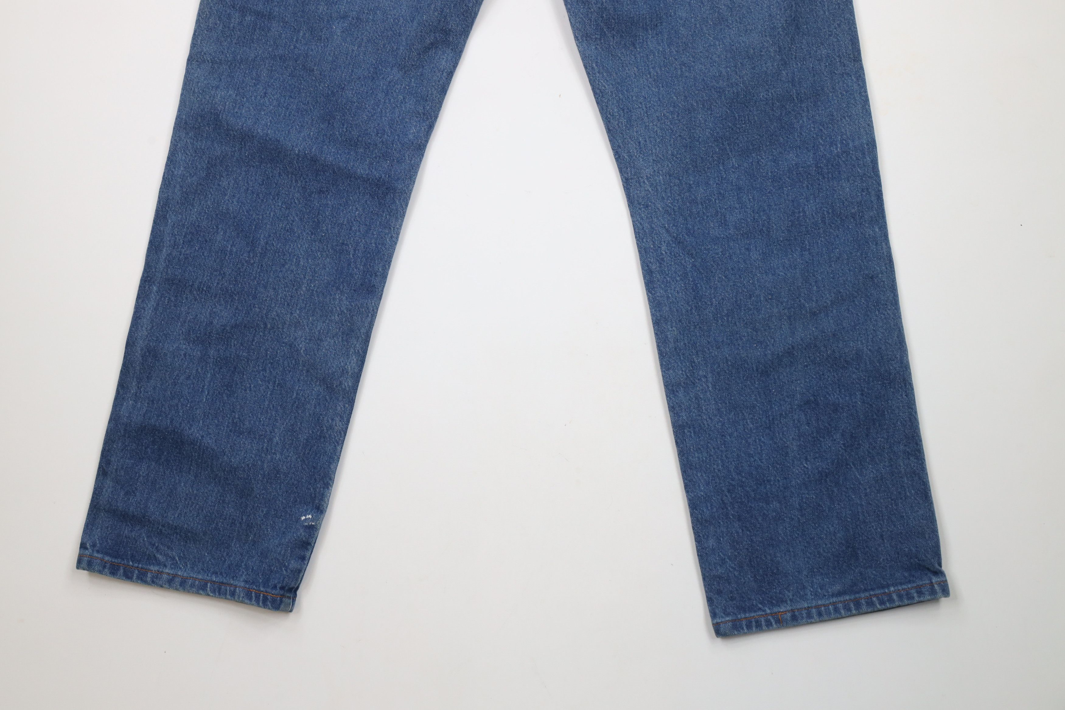 Vintage × Wrangler Vintage 90s Wrangler Leg Western Denim Jeans USA Blue Size US 34 / EU 50 - 13 Thumbnail