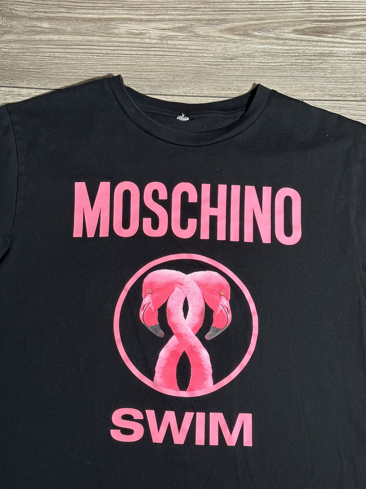 Moschino Moschino Swim Flamingo T Shirt Size US M / EU 48-50 / 2 - 2 Thumbnail