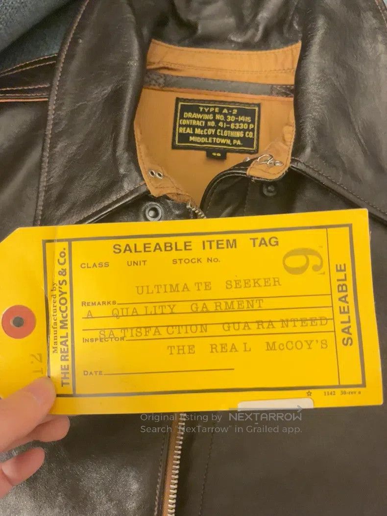 The Real McCoy's The Real McCoys A2 bomber jacket Size US M / EU 48-50 / 2 - 5 Thumbnail