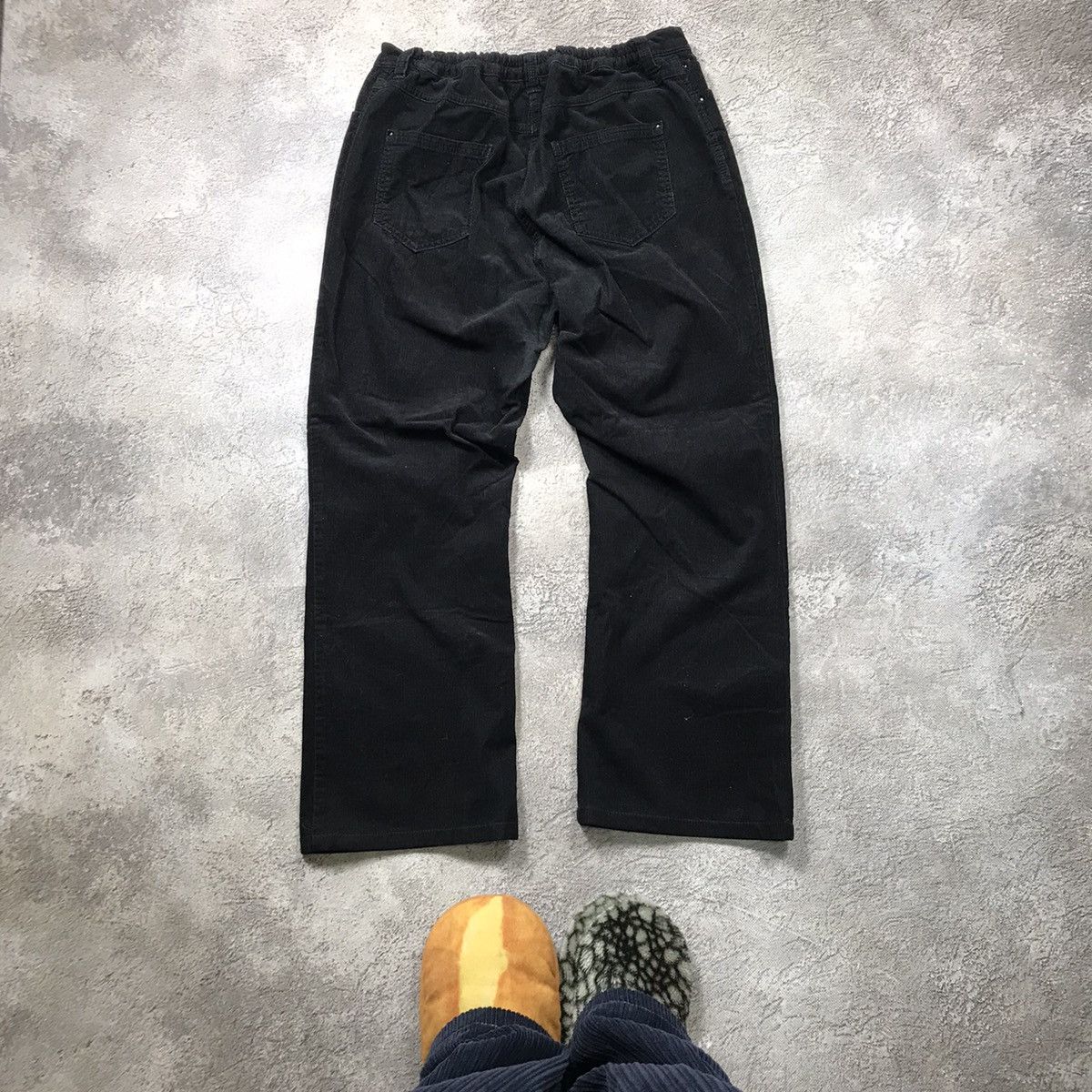 Vintage Vintage Y2K Baggy Black Pants Streetwear Skate Relaxed 30 Size 30" / US 8 / IT 44 - 3 Thumbnail