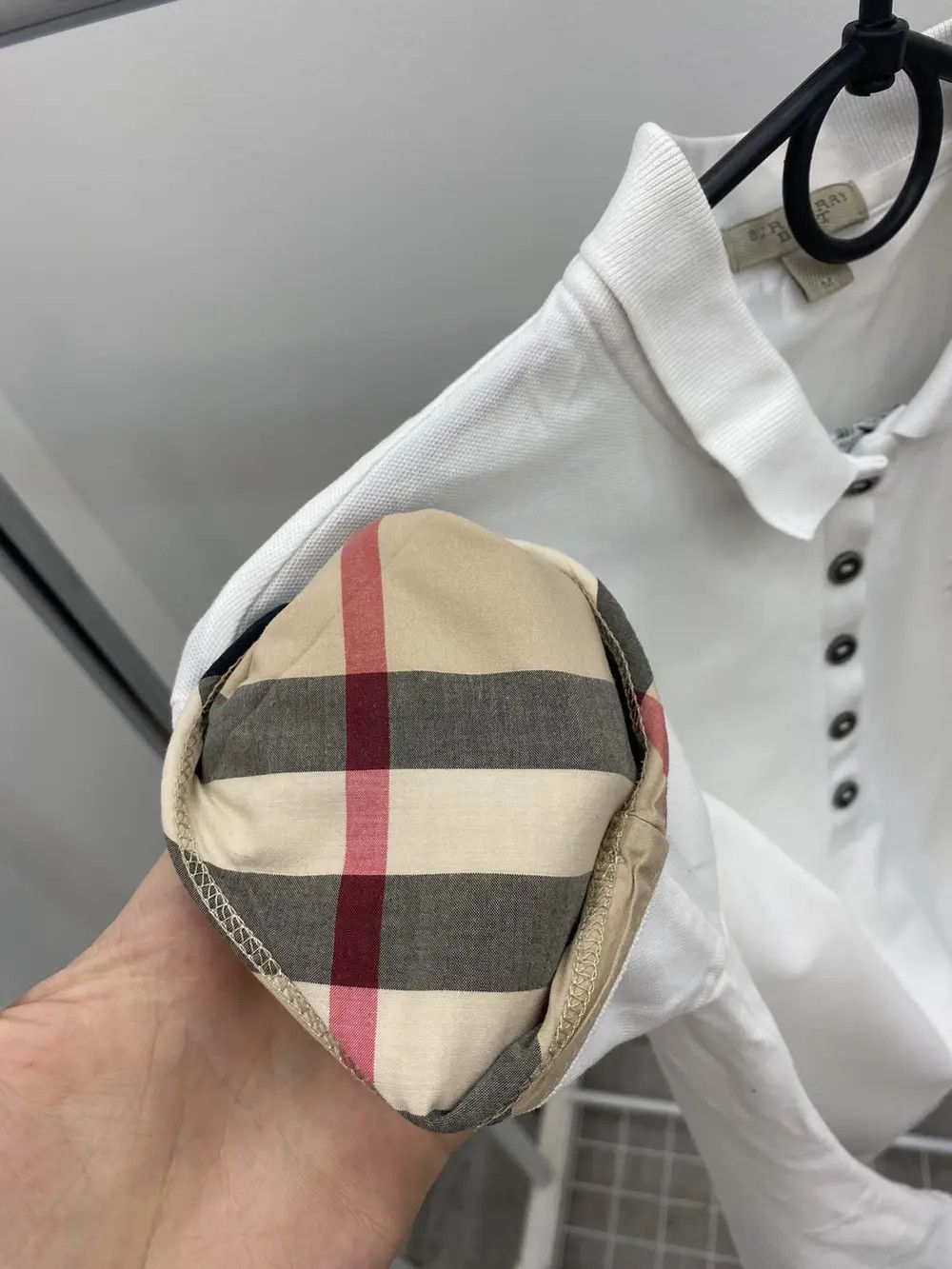 Burberry Burberry Brit Nova Check Cotton Polo Shirt Size M / US 6-8 / IT 42-44 - 3 Thumbnail