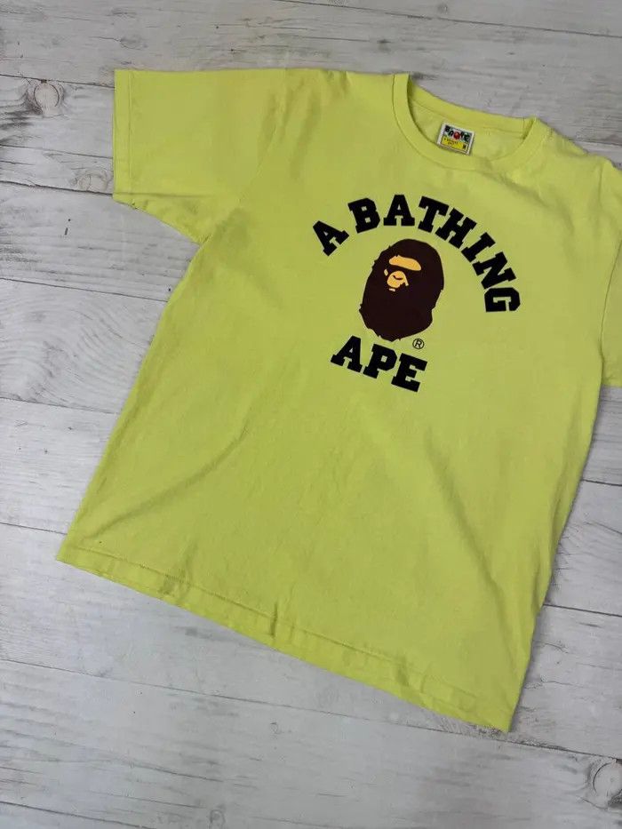 Bape BAPE College T Shirt Size US M / EU 48-50 / 2 - 3 Thumbnail