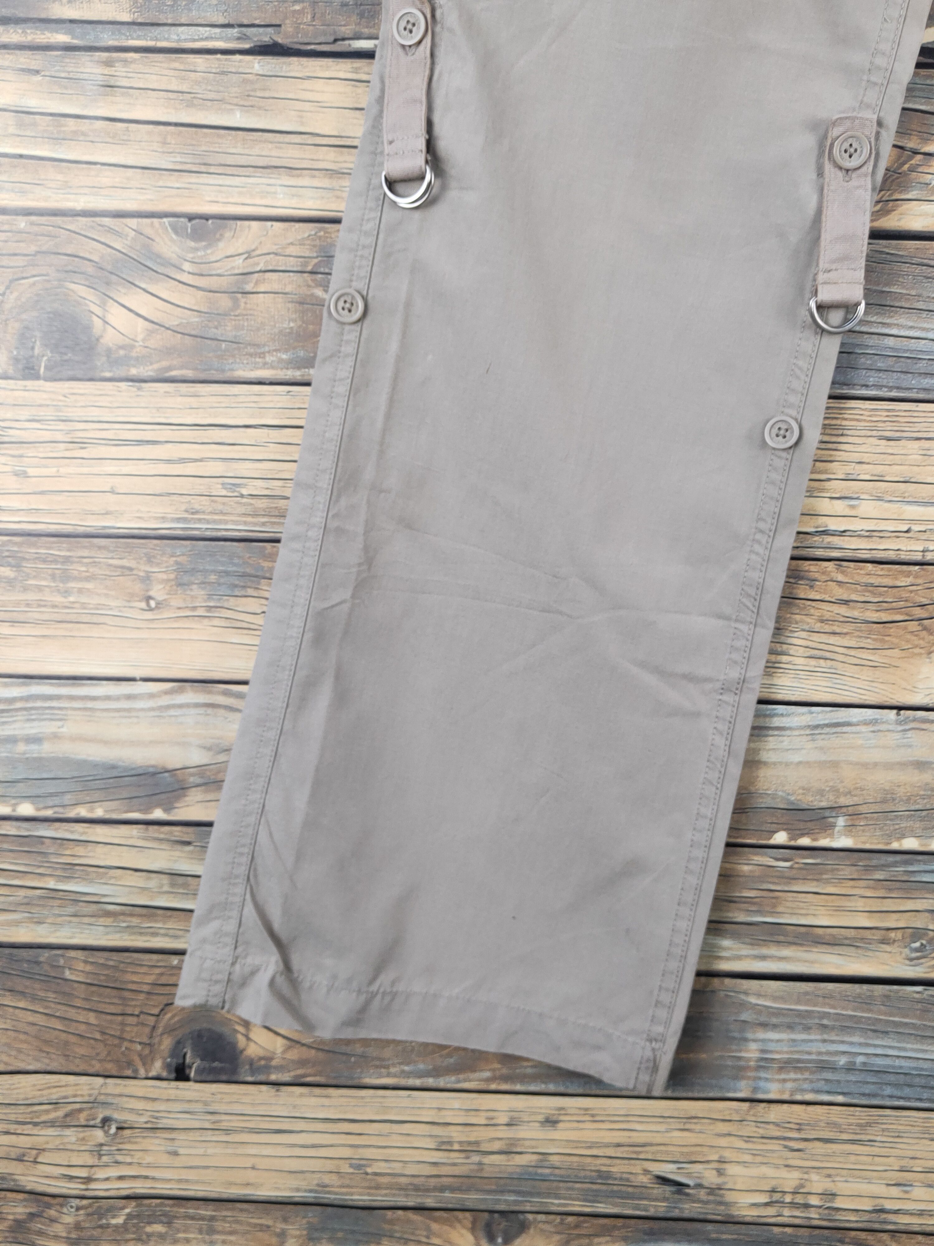 Giordano Giordano Khaki Multipocket Tactical Cargo Pants #W1581 Size 29" - 4 Thumbnail