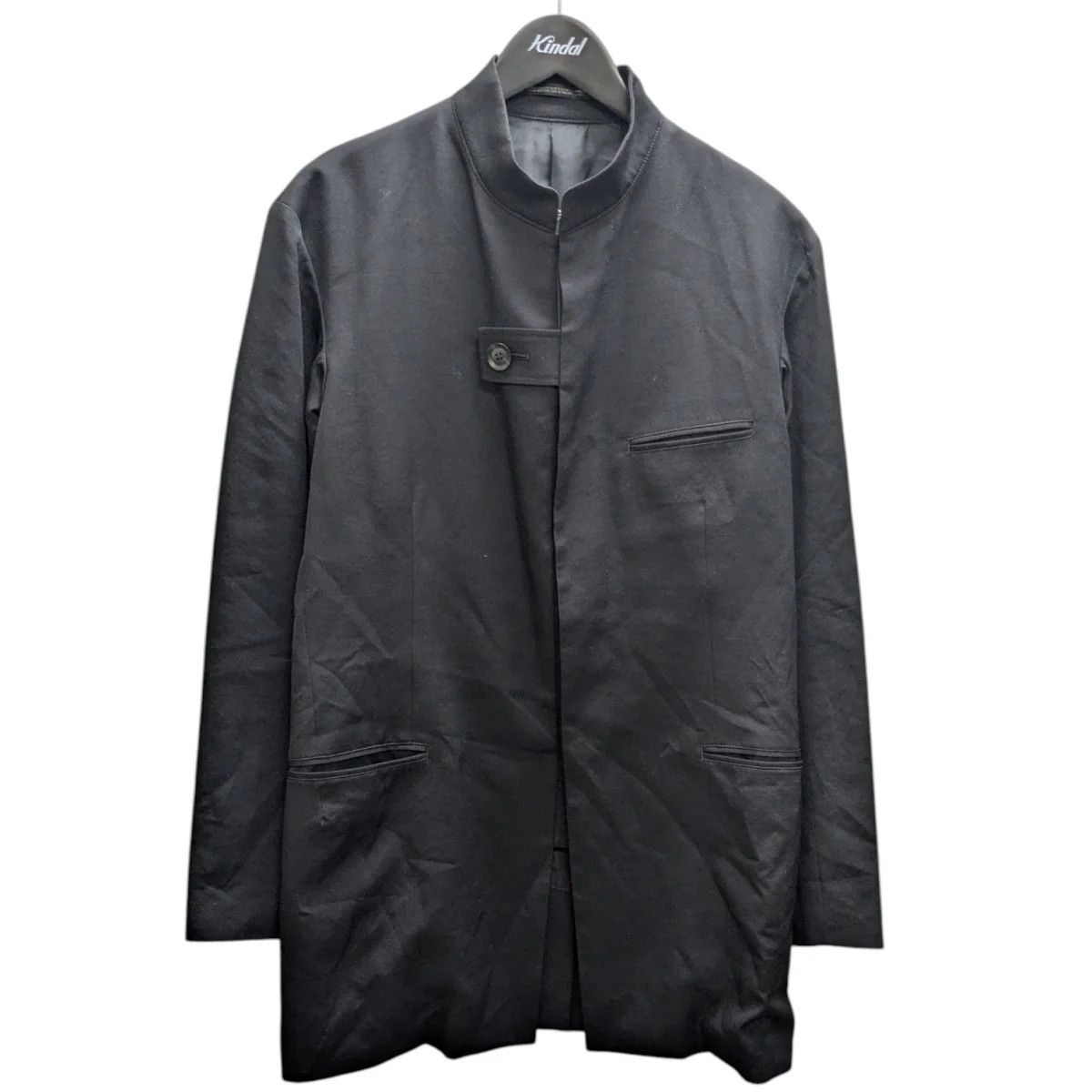 Yohji Yamamoto Yohji Yamamoto pour homme/18AW long jacket Size US M / EU 48-50 / 2 - 1 Thumbnail