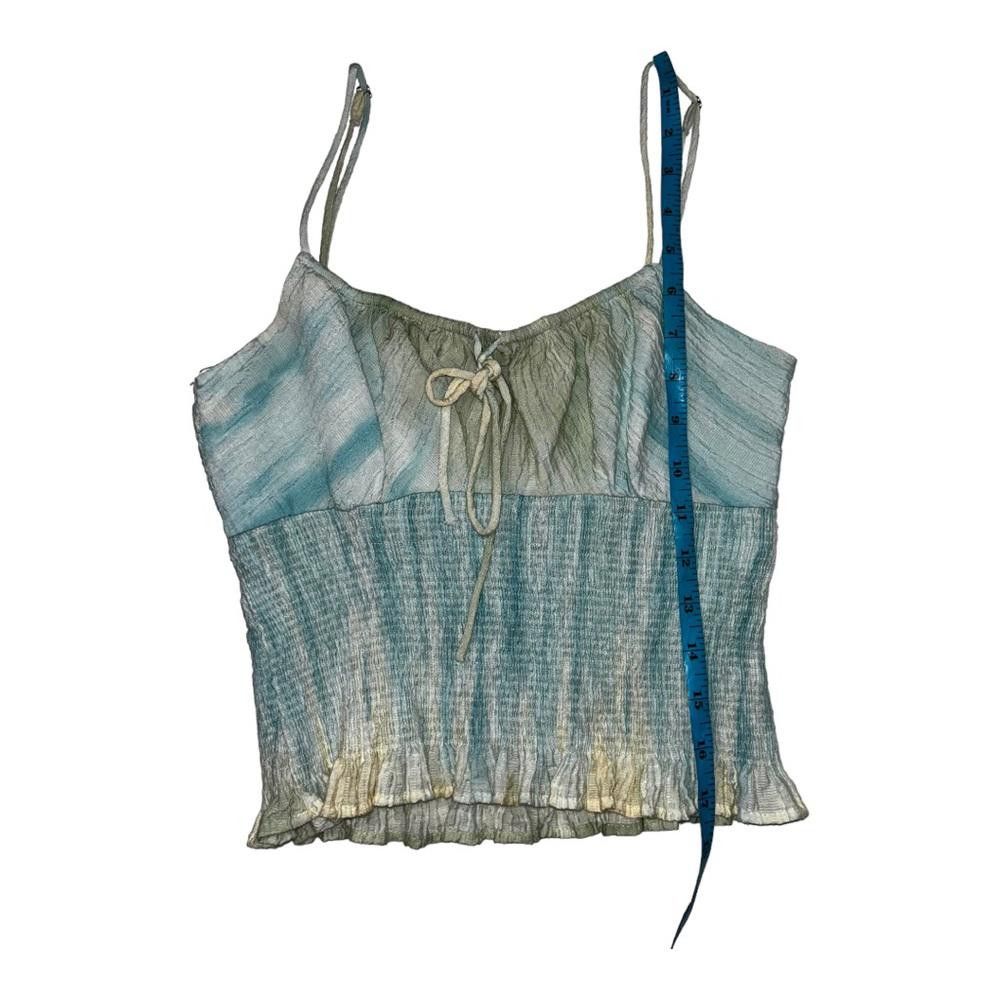 Zara Zara l Tie Dyed Smocked Spaghetti Strap Top Size Medium Size M / US 6-8 / IT 42-44 - 4 Thumbnail