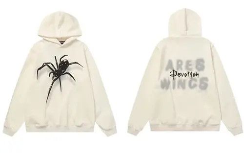 Japanese Brand × Vintage Y2K hoodie sweatshirt hip-hop Gothic Harajuku style pullover Size US L / EU 52-54 / 3 - 2 Thumbnail