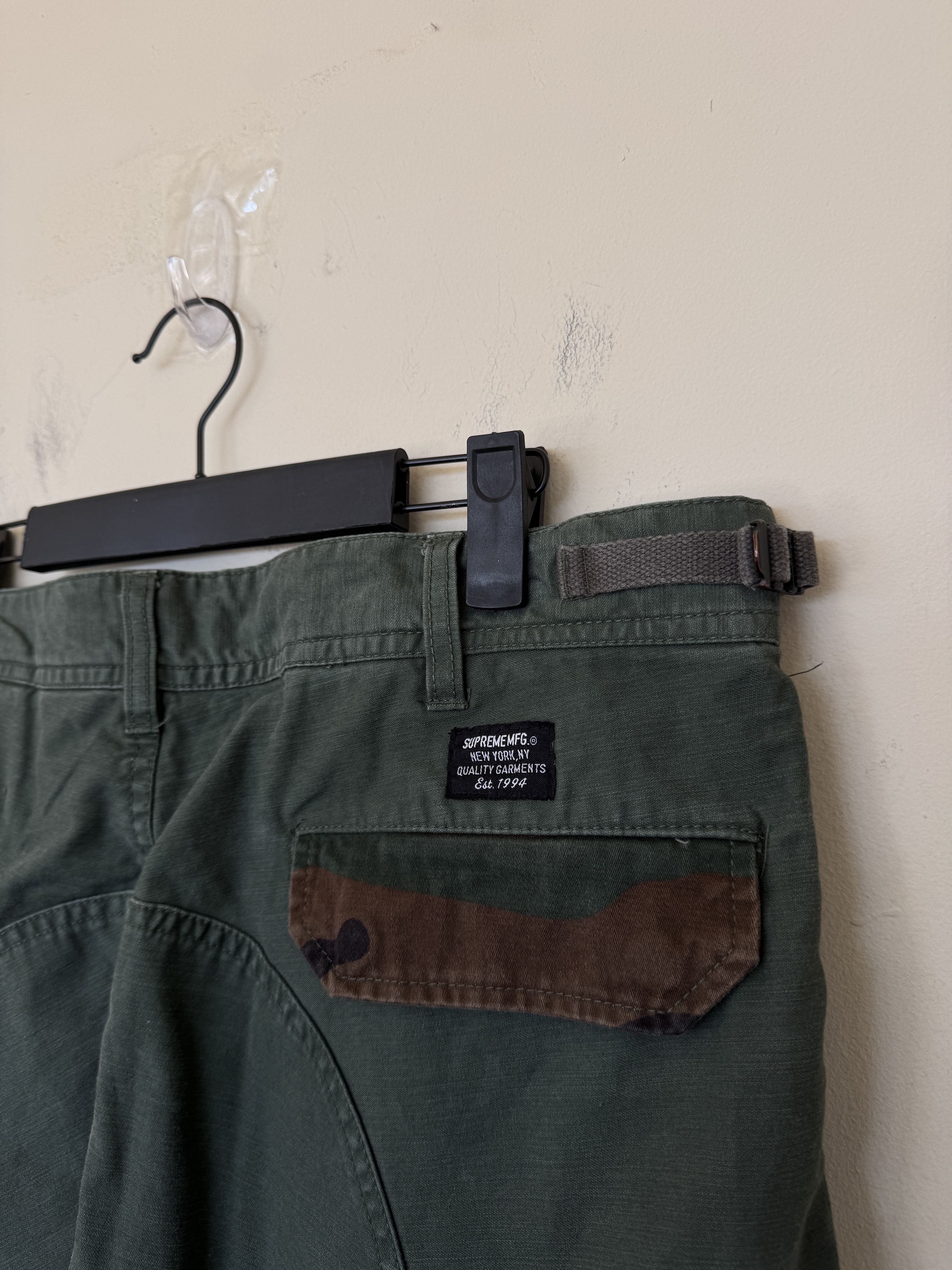 Supreme Supreme Green Cargos Size US 34 / EU 50 - 11 Thumbnail