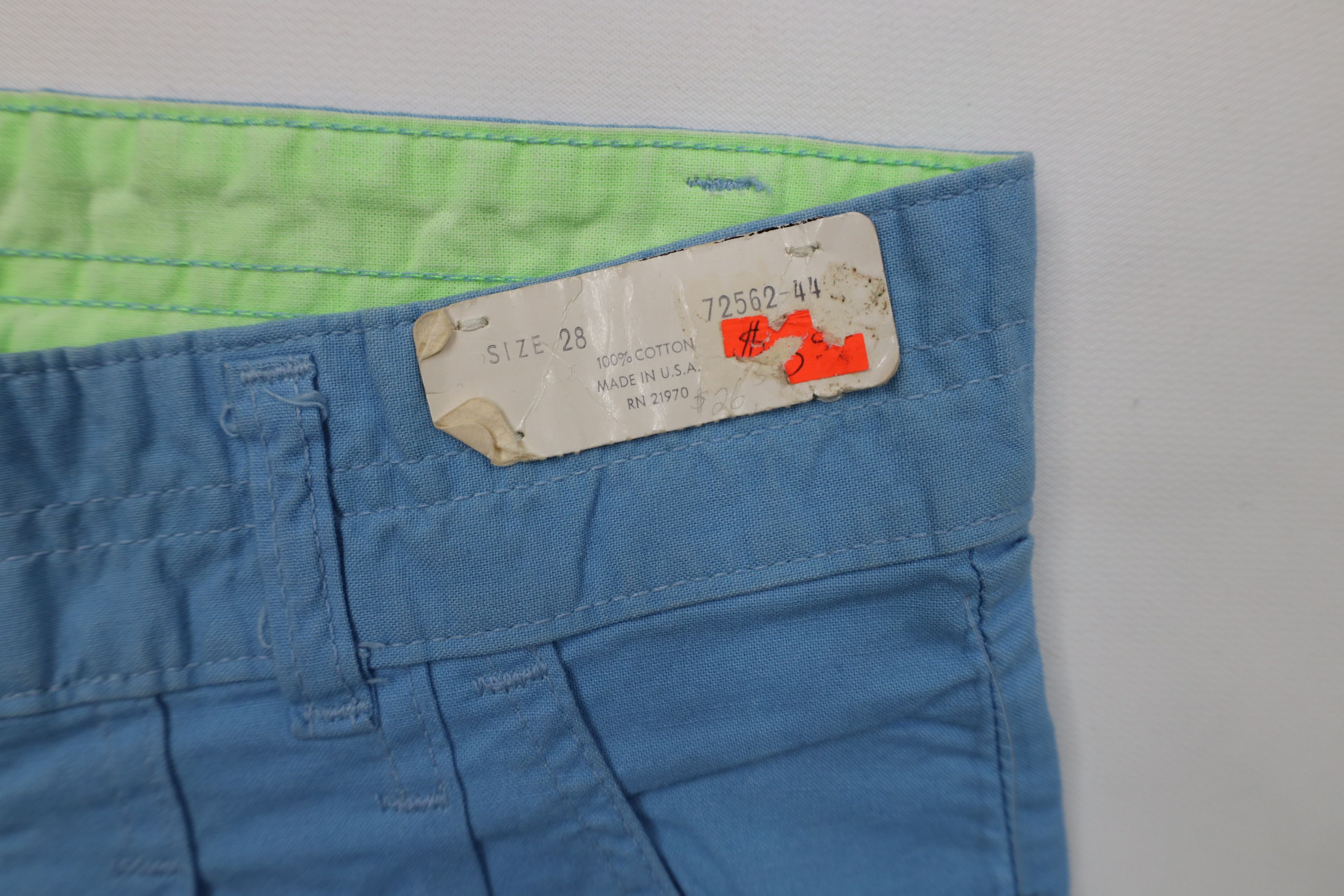Ocean Pacific Deadstock Vtg 90s Ocean Pacific Surfing Flip Cuff Shorts USA Size US 28 / EU 44 - 8 Thumbnail