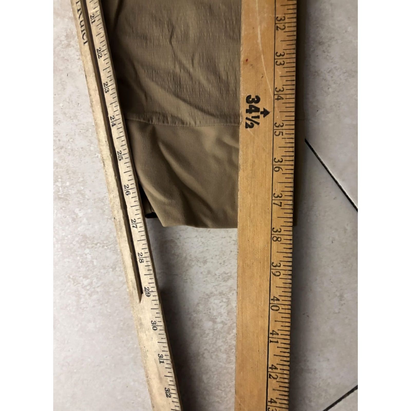 Athleta Athleta Pants Womens 8 Beige Tapered Ankle Pull On Zip Pockets Stretch Hiking Size 30" / US 8 / IT 44 - 7 Thumbnail