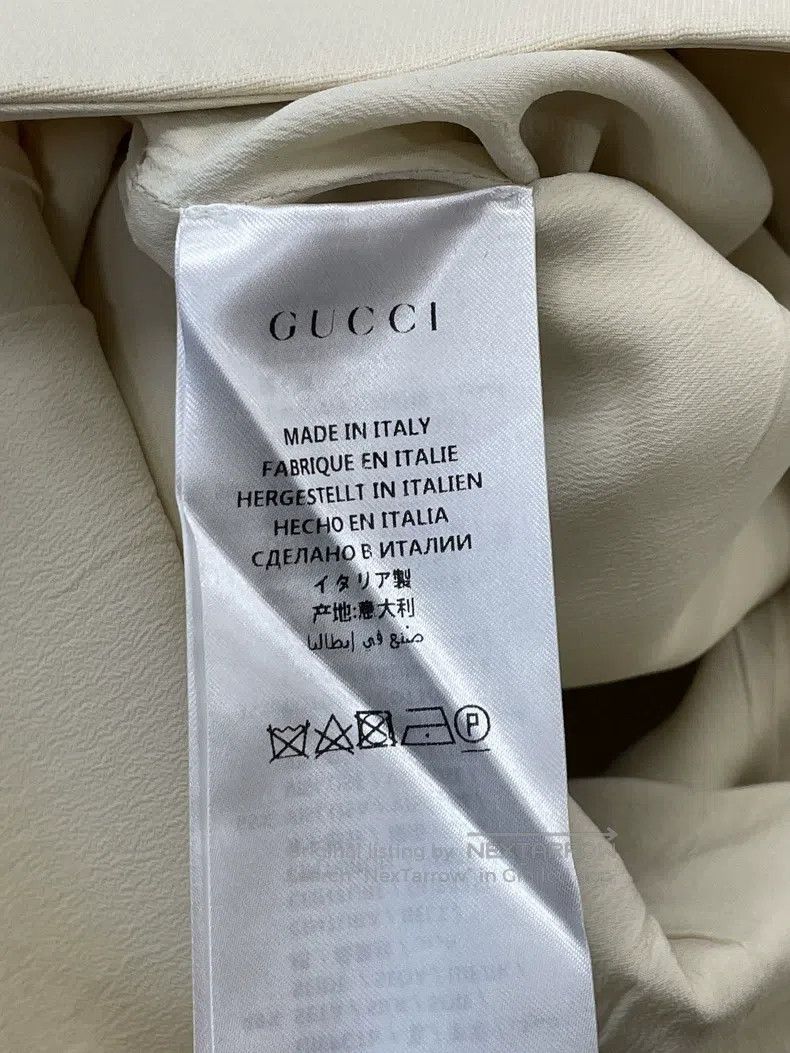 Gucci Gucci Beige gold button dress Size XS / US 0-2 / IT 36-38 - 5 Thumbnail