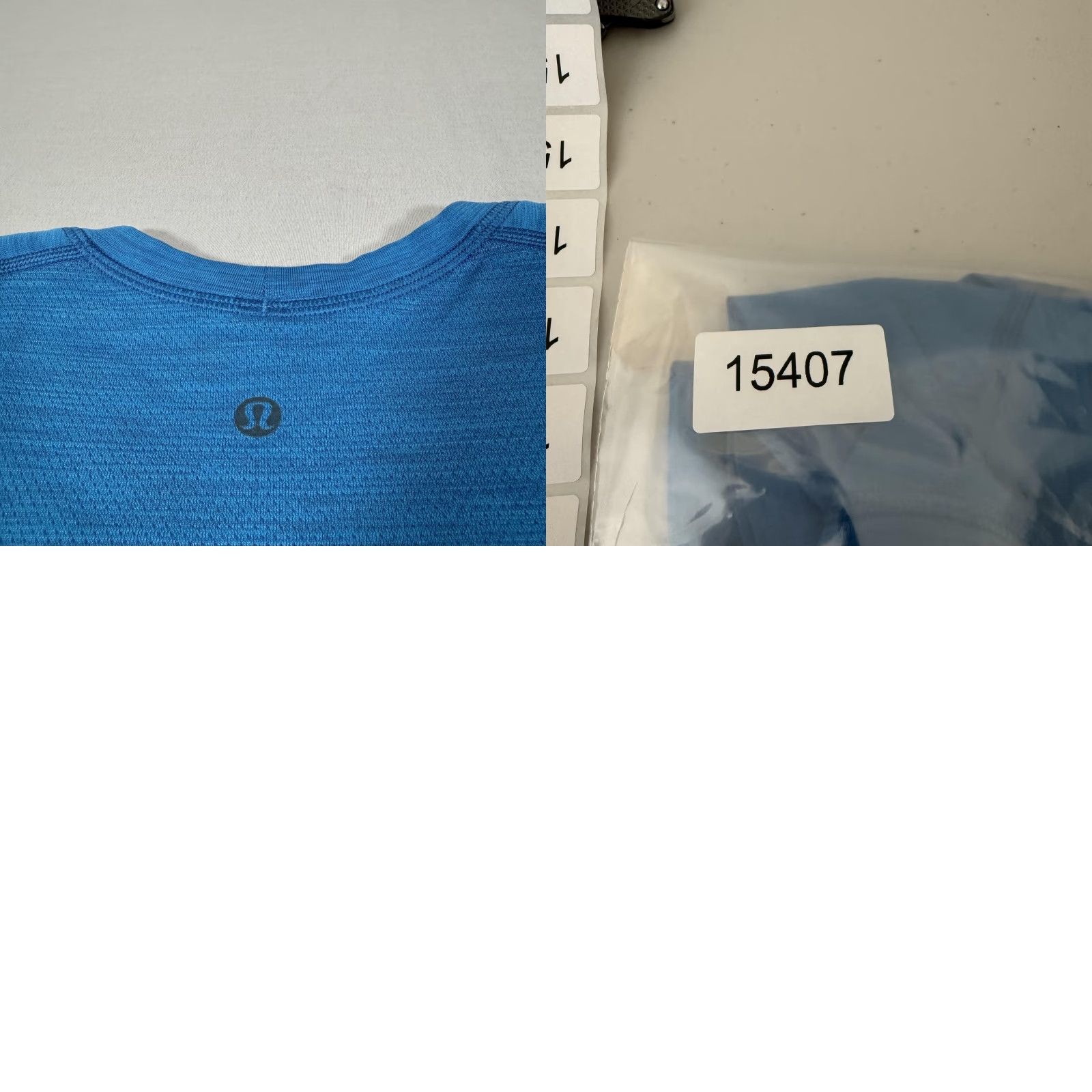 Lululemon Lululemon Shirt Mens Large Blue Metal Vent Tech Seamless Running Tee Performance Size US L / EU 52-54 / 3 - 8 Thumbnail