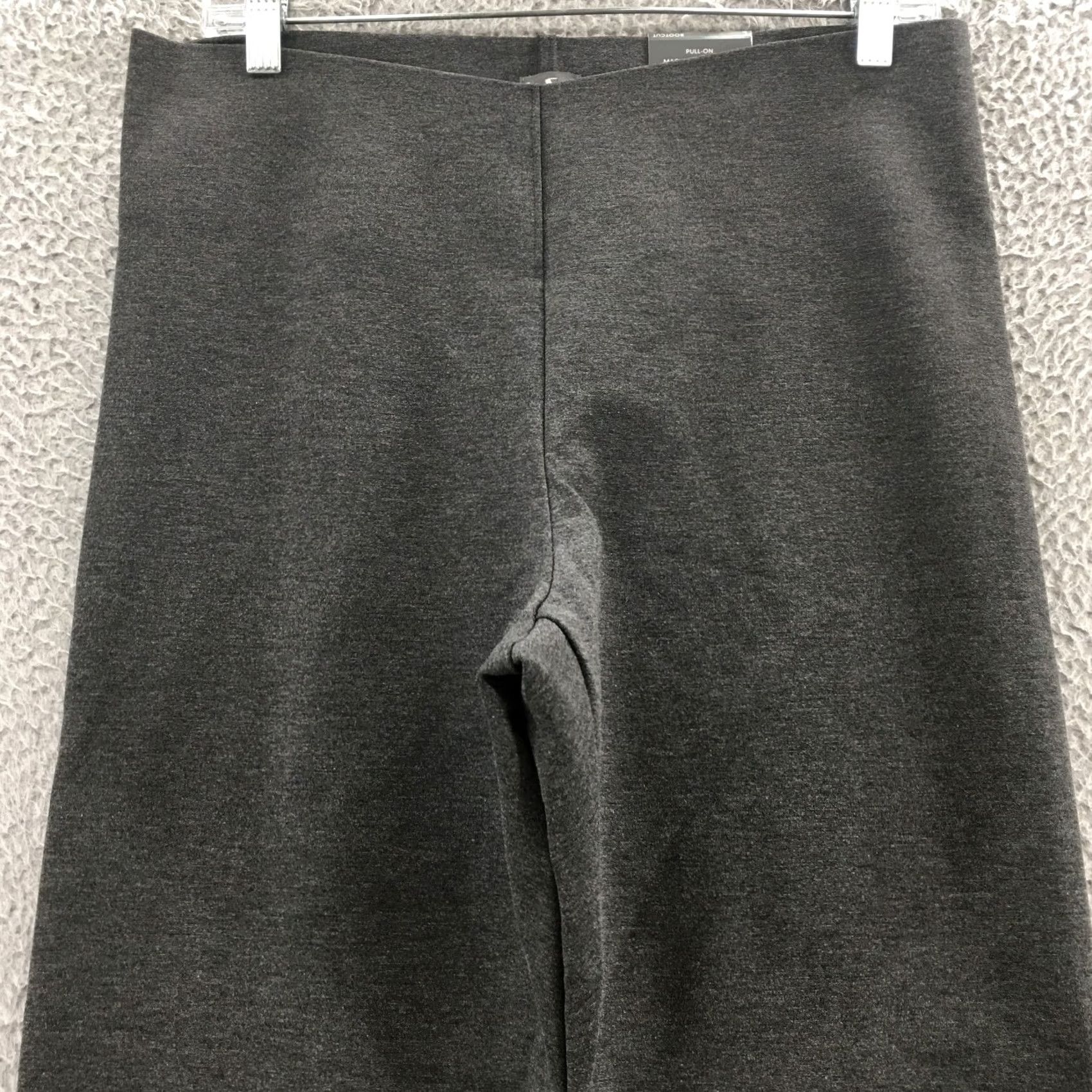 Worthington Worthington Bootcut Leg Pants Womens L Gray High Rise Pull On NEW Size 36" / US 14 / IT 50 - 2 Thumbnail