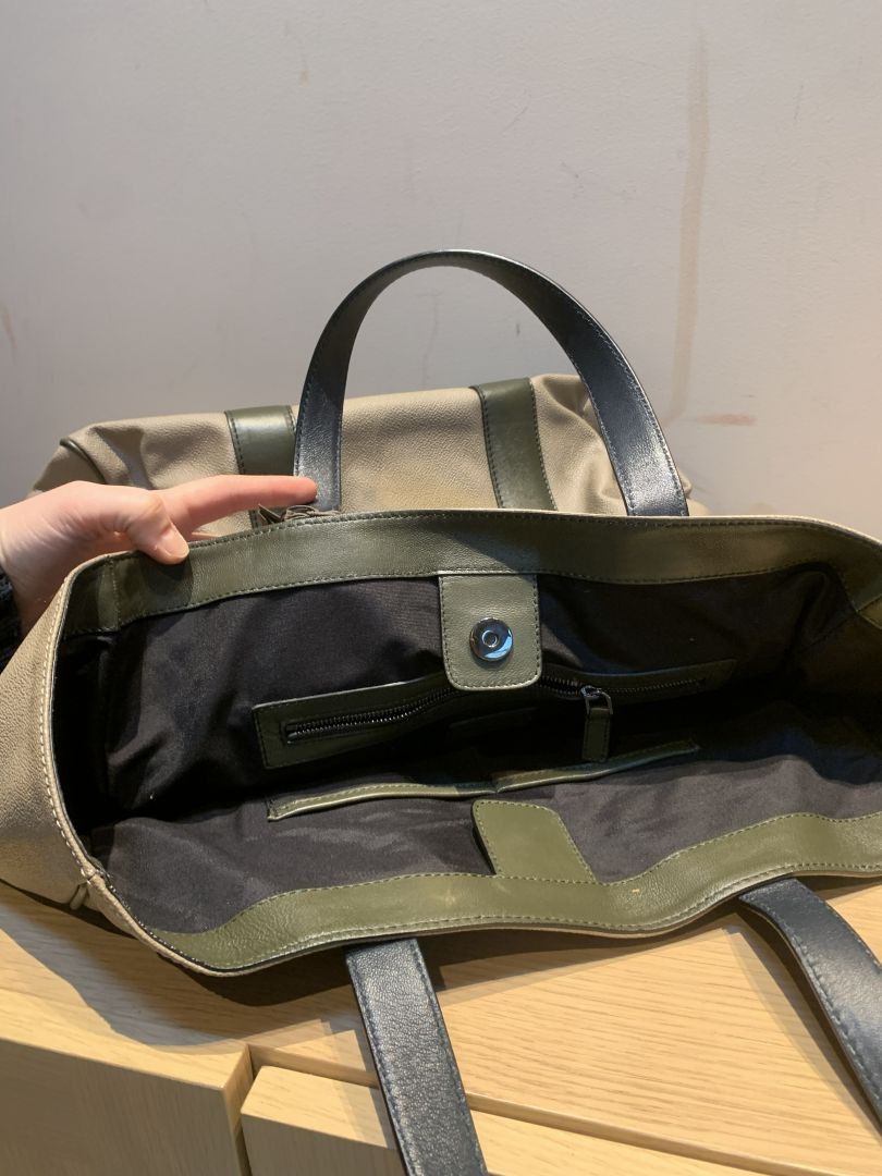 Trussardi Trussardi Crespo + Virginia "Shopping Grande" Tote Bag Size ONE SIZE - 3 Thumbnail