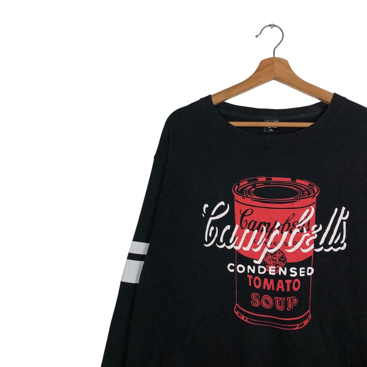 Andy Warhol × Japanese Brand 📌Vintage Sweatshirt Andy Warhol Campbells Big Logo Size US XL / EU 56 / 4 - 8 Thumbnail