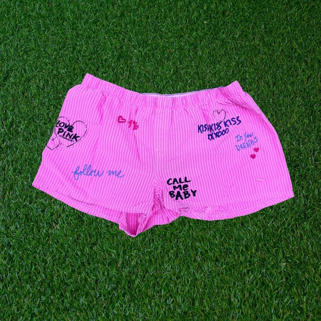 Pink Pink/VS Boxer Shorts Size 32" / US 10 / IT 46 - 1 Thumbnail